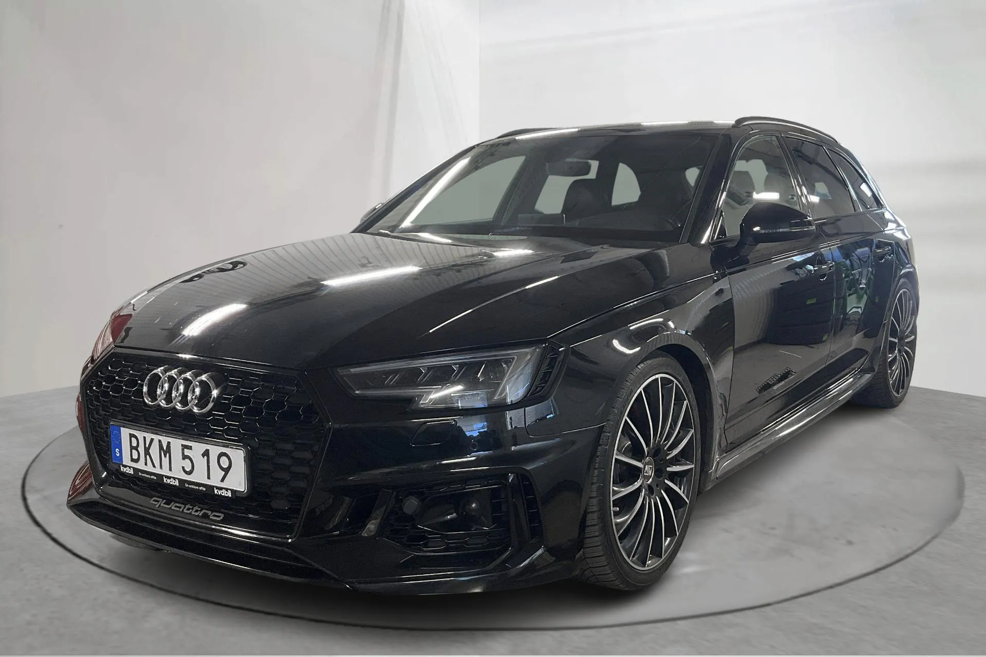 Presentation photo 1 of 13: Audi RS4 Avant 3.0 quattro (450hk) - 171 620 km - Automatic - black - 2018