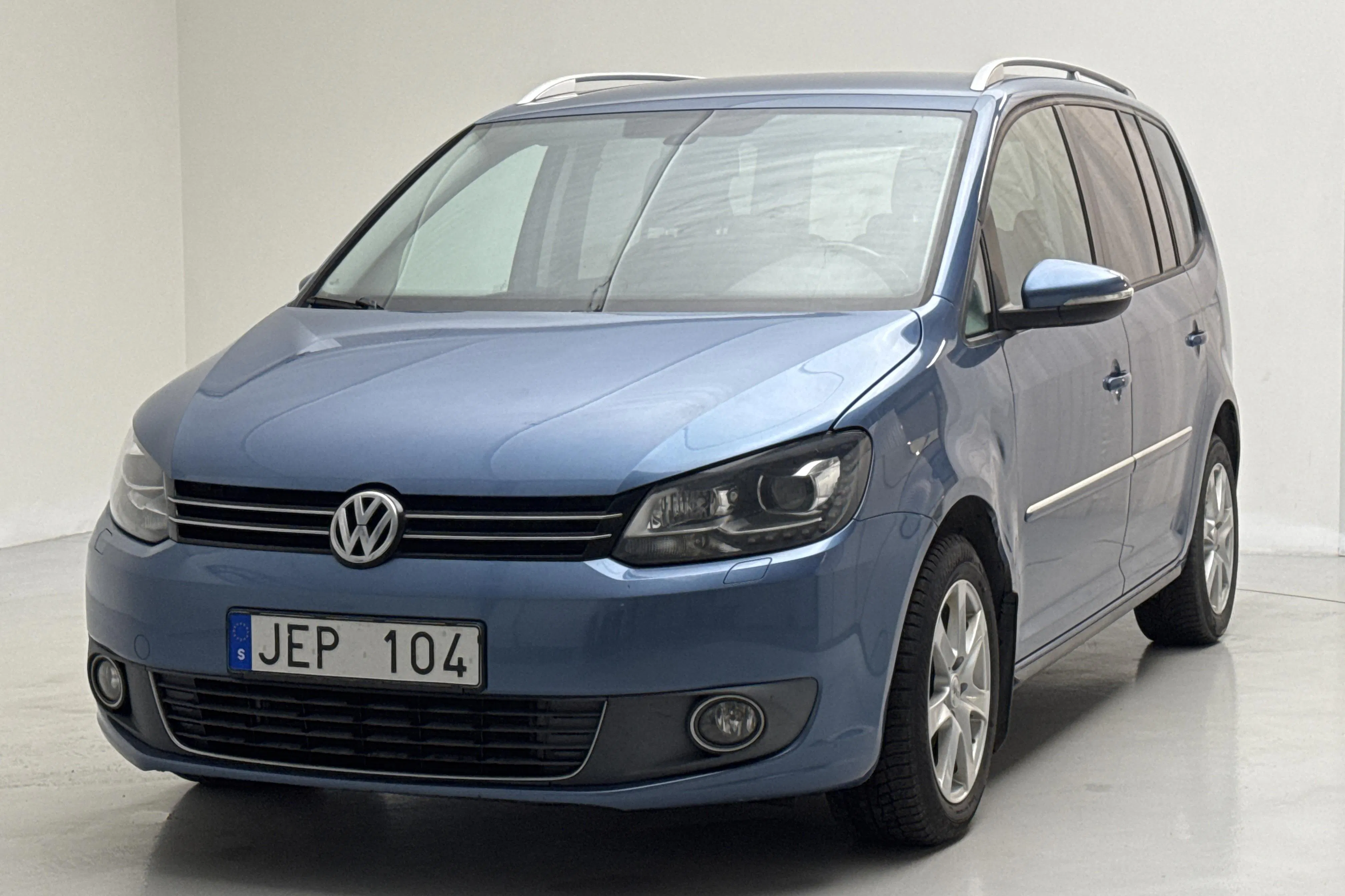 Presentation photo 1 of 13: VW Touran 1.4 GT TSI (170hk) - 242 420 km - Automatic - blue - 2012