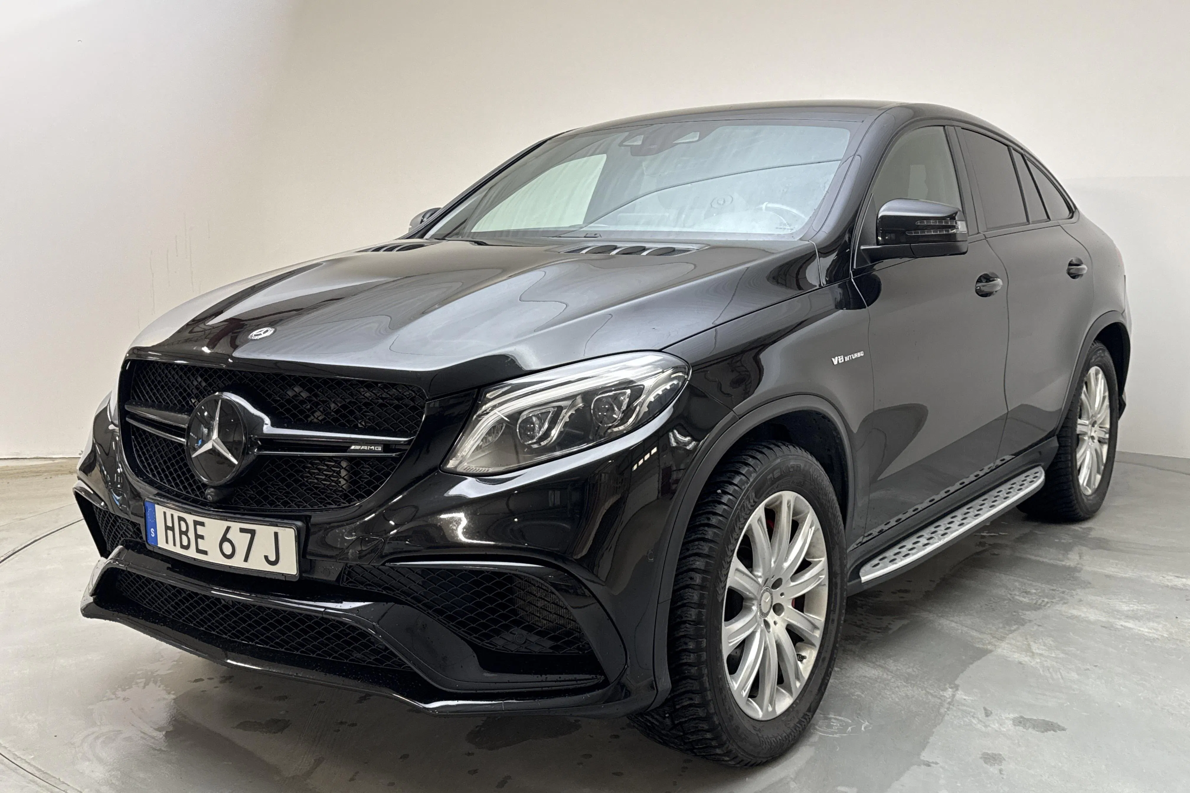 Presentationsfoto 1 av 24: Mercedes GLE 63 AMG S 4MATIC Coupé C292 (585hk) - 12 097 mil - Automat - svart - 2018