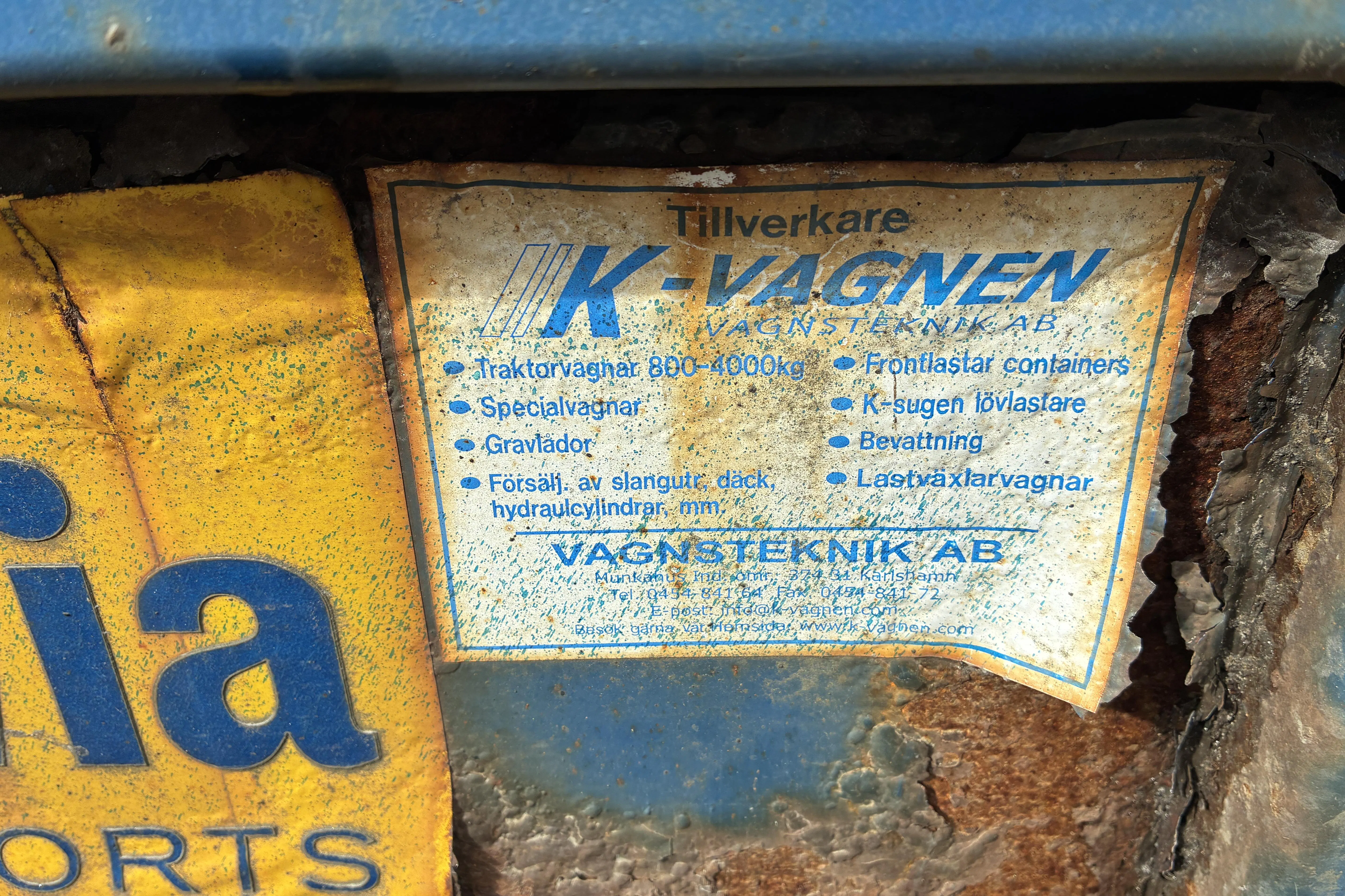 Presentationsfoto 7 av 7: K-vagnen Bagagevagn - 0 km