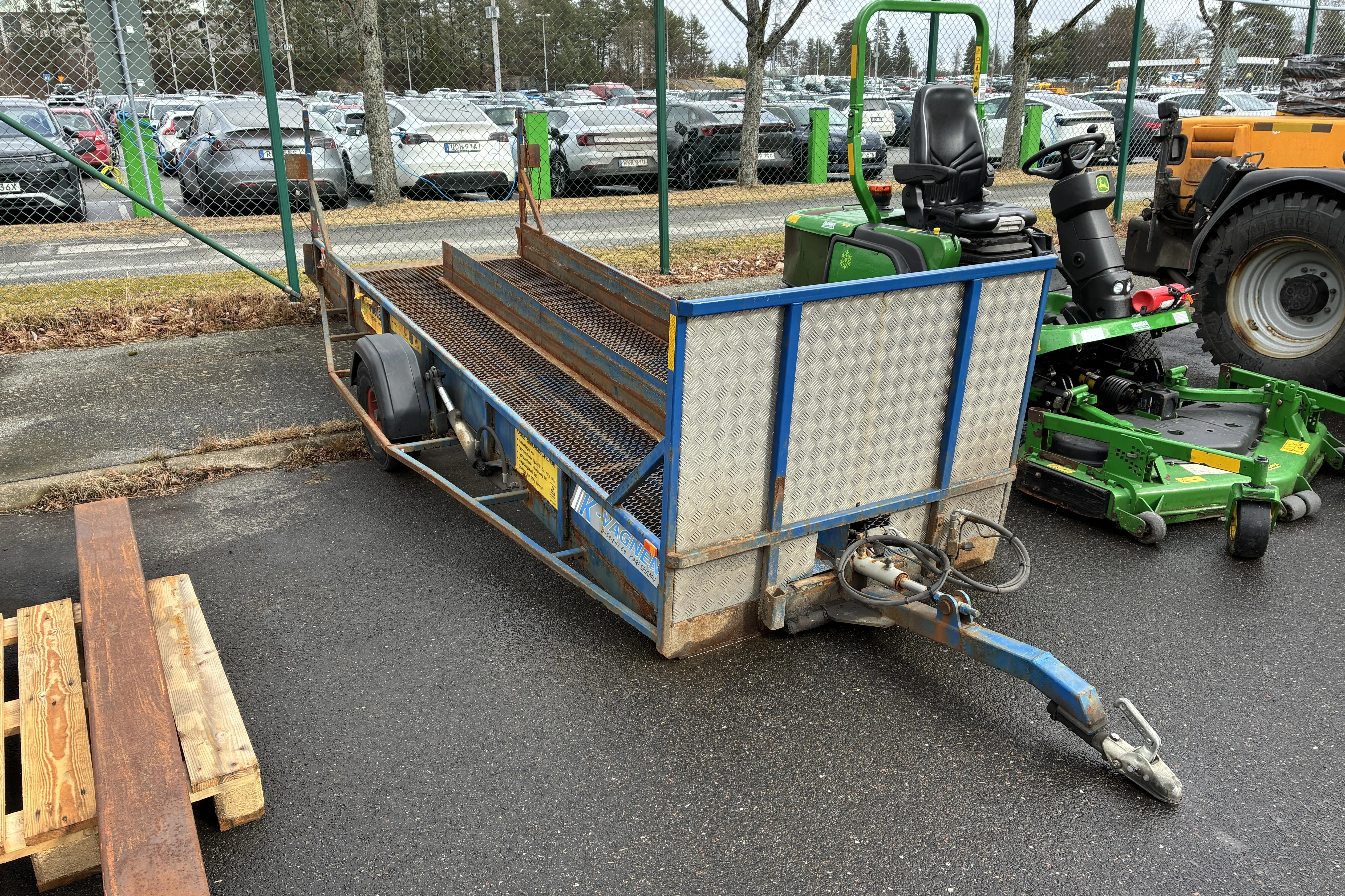 Presentationsfoto 2 av 7: K-vagnen Bagagevagn - 0 km