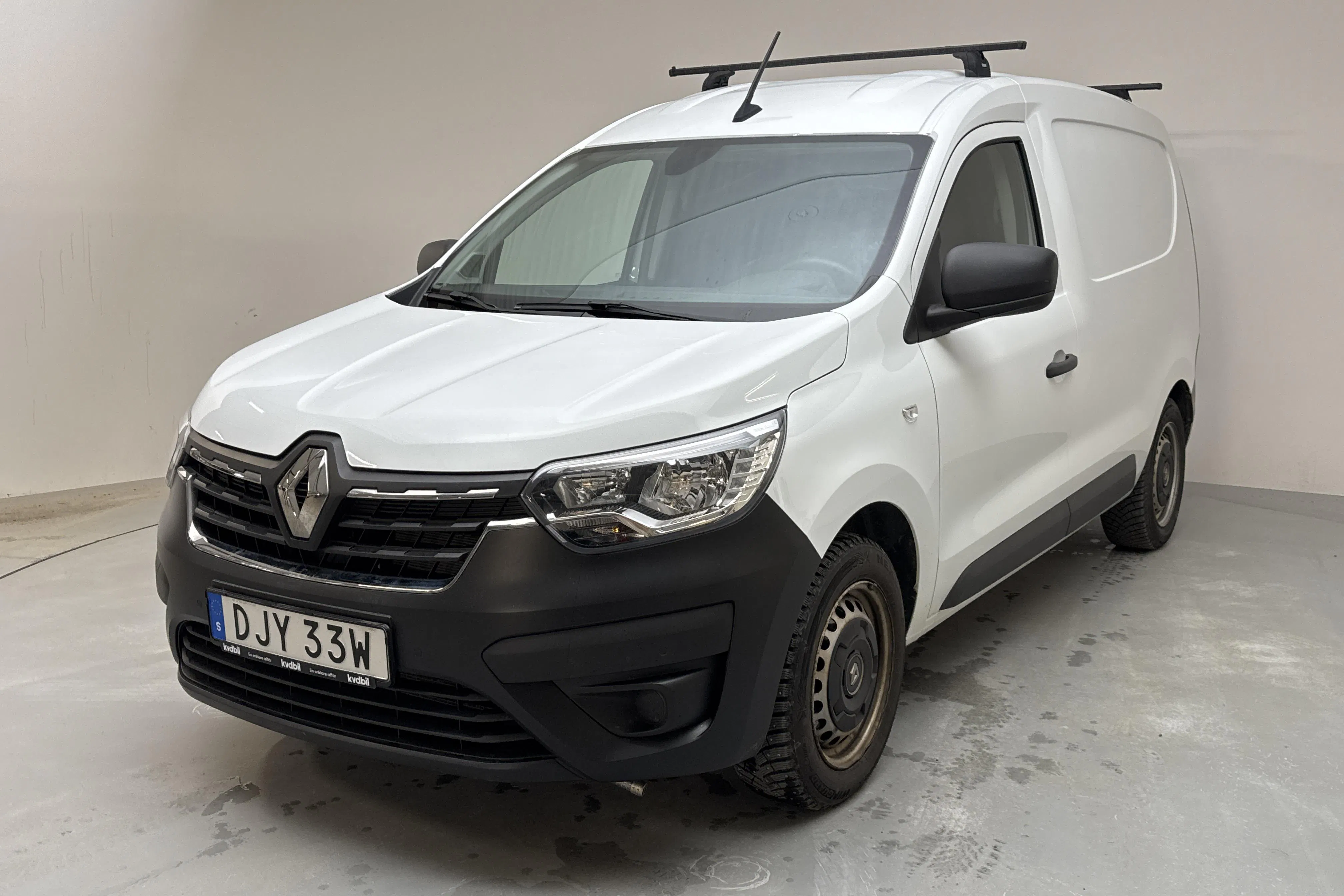 Presentation photo 1 of 14: Renault Express 1.5 dCi Skåp (75hk) - 73 050 km - Manual - white - 2021