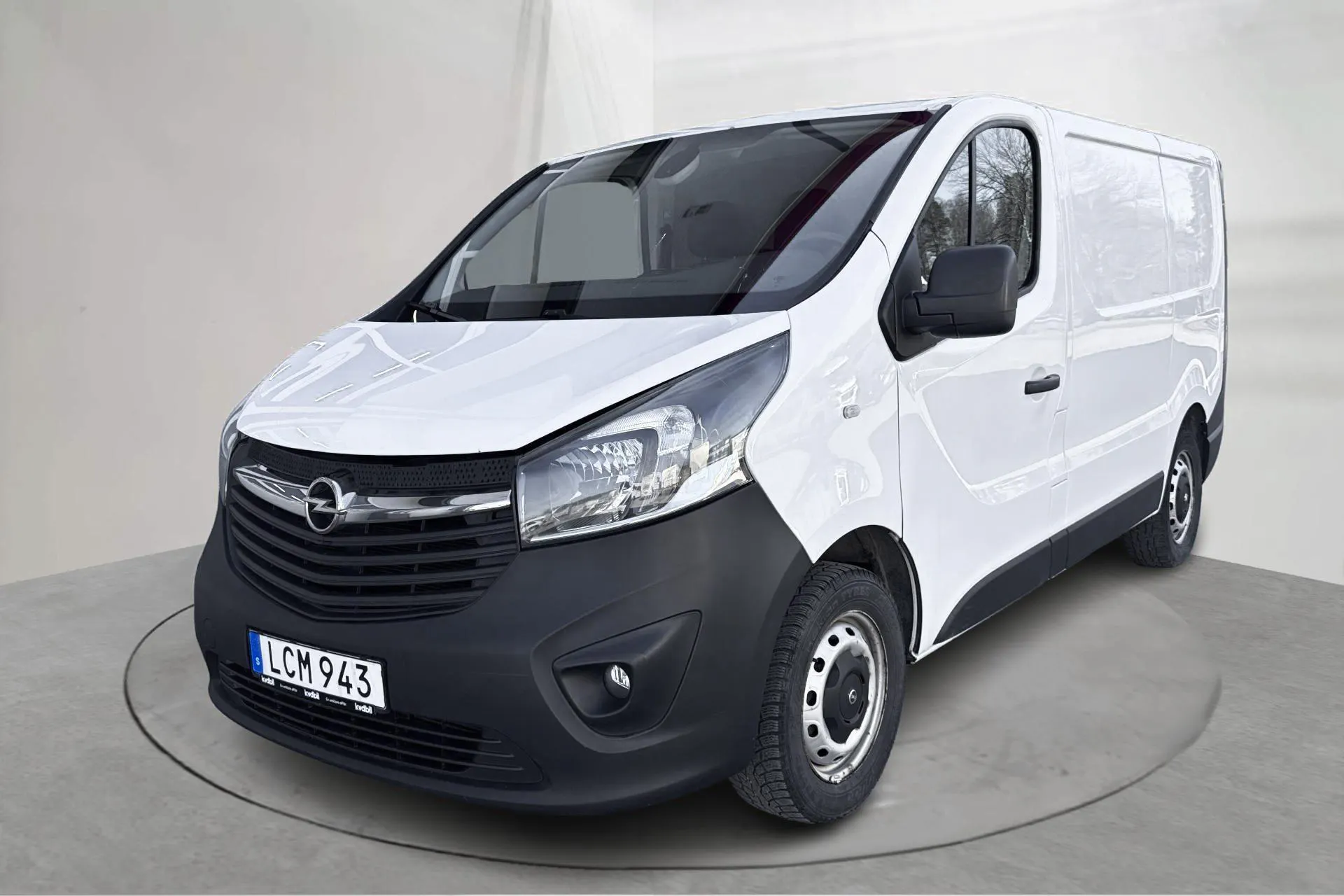 Presentation photo 1 of 14: Opel Vivaro 1.6 CDTI (90hk) - 160 210 km - Manual - white - 2016