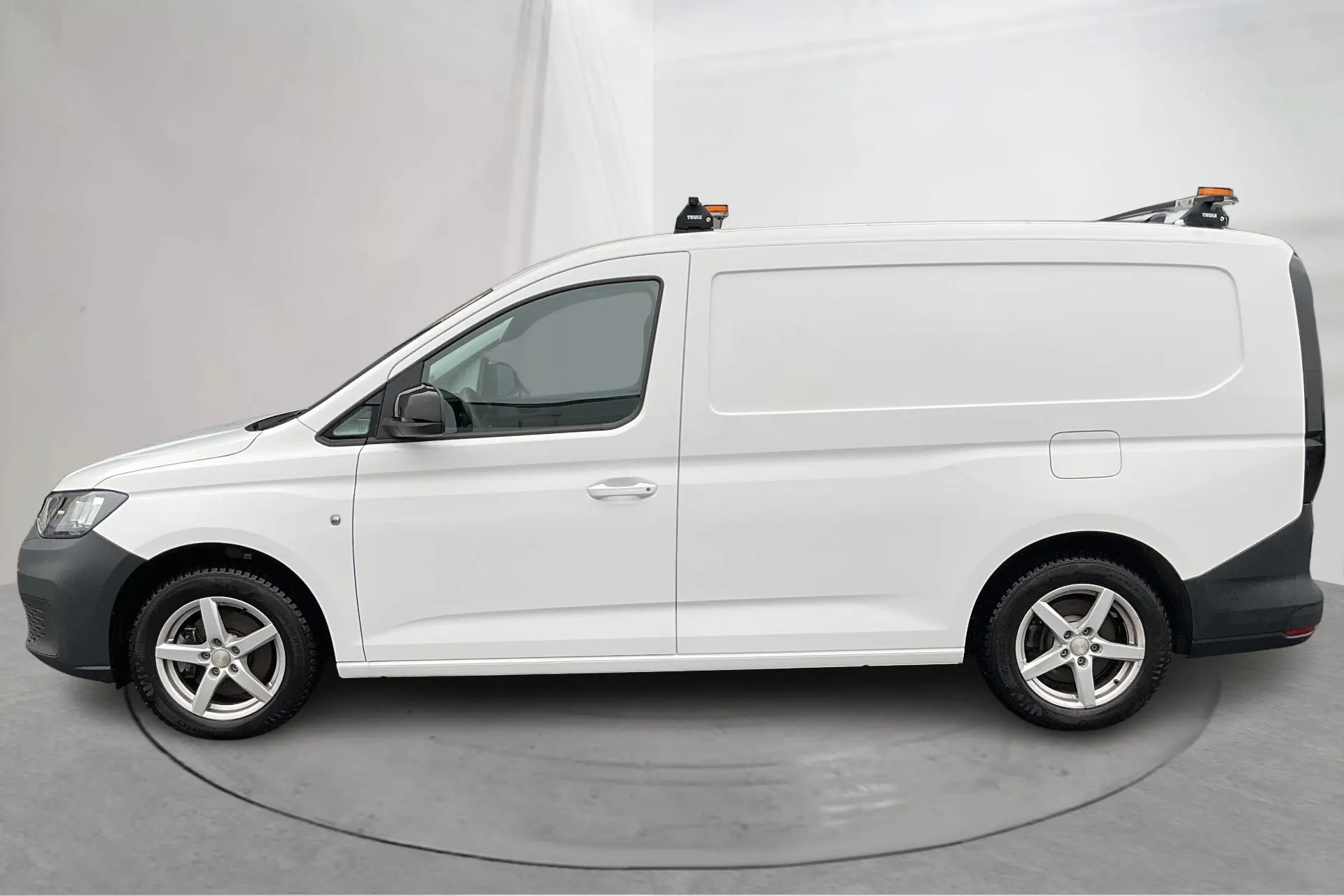 Presentation photo 2 of 20: VW Caddy Cargo 2.0 TDI Skåp 4MOTION (122hk) - 35 610 km - Manual - white - 2023