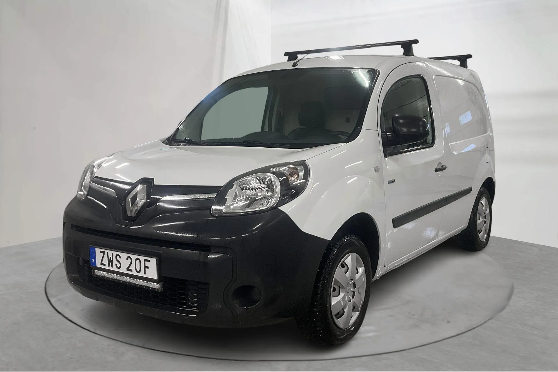 Presentation photo 1 of 17: Renault Kangoo Z.E Power Plus 33kWh Skåp (60hk) - 30 010 km - Automatic - white - 2019