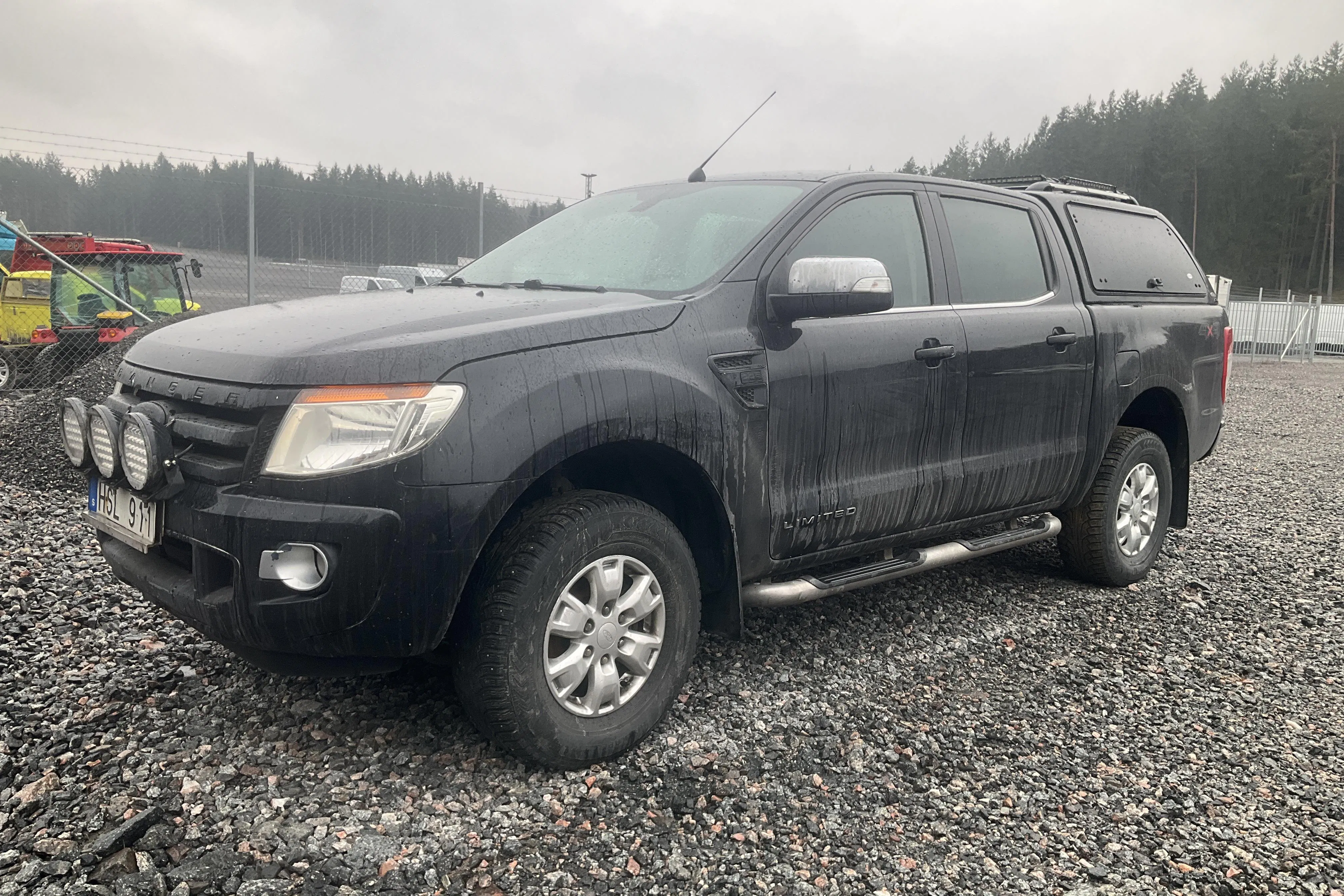 Presentation photo 1 of 12: Ford Ranger 2.2 TDCi 4WD (150hk) - 274 960 km - Automatic - black - 2012