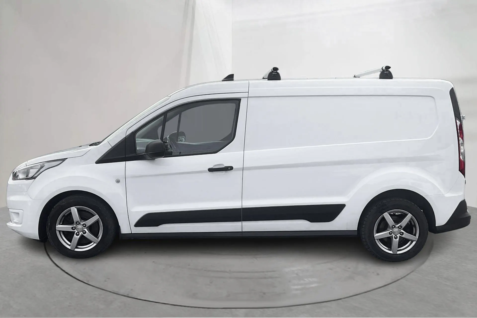 Presentation photo 2 of 14: Ford Transit Connect 1.5 EcoBlue (100hk) - 62 350 km - Automatic - white - 2023