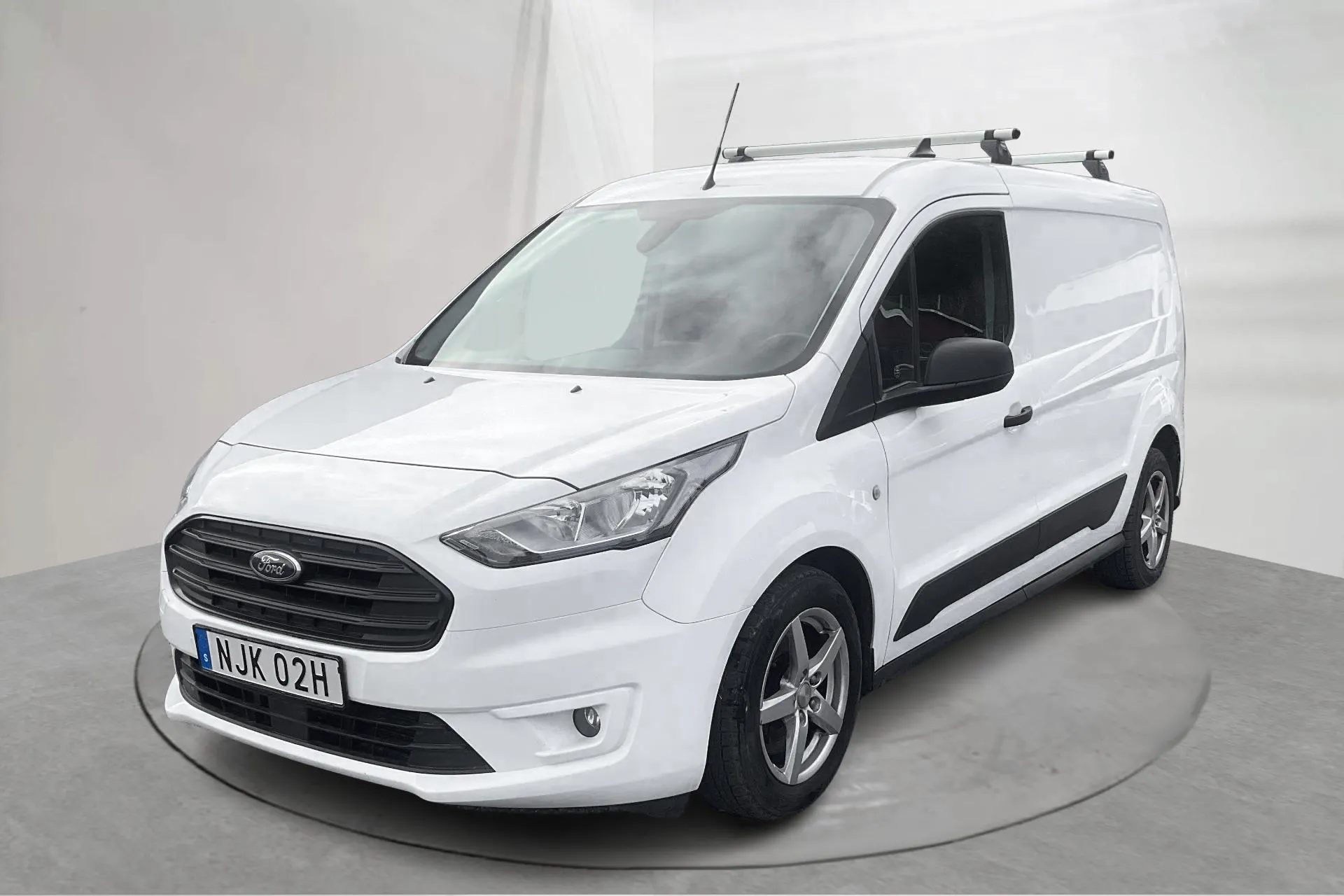 Presentation photo 1 of 14: Ford Transit Connect 1.5 EcoBlue (100hk) - 62 350 km - Automatic - white - 2023