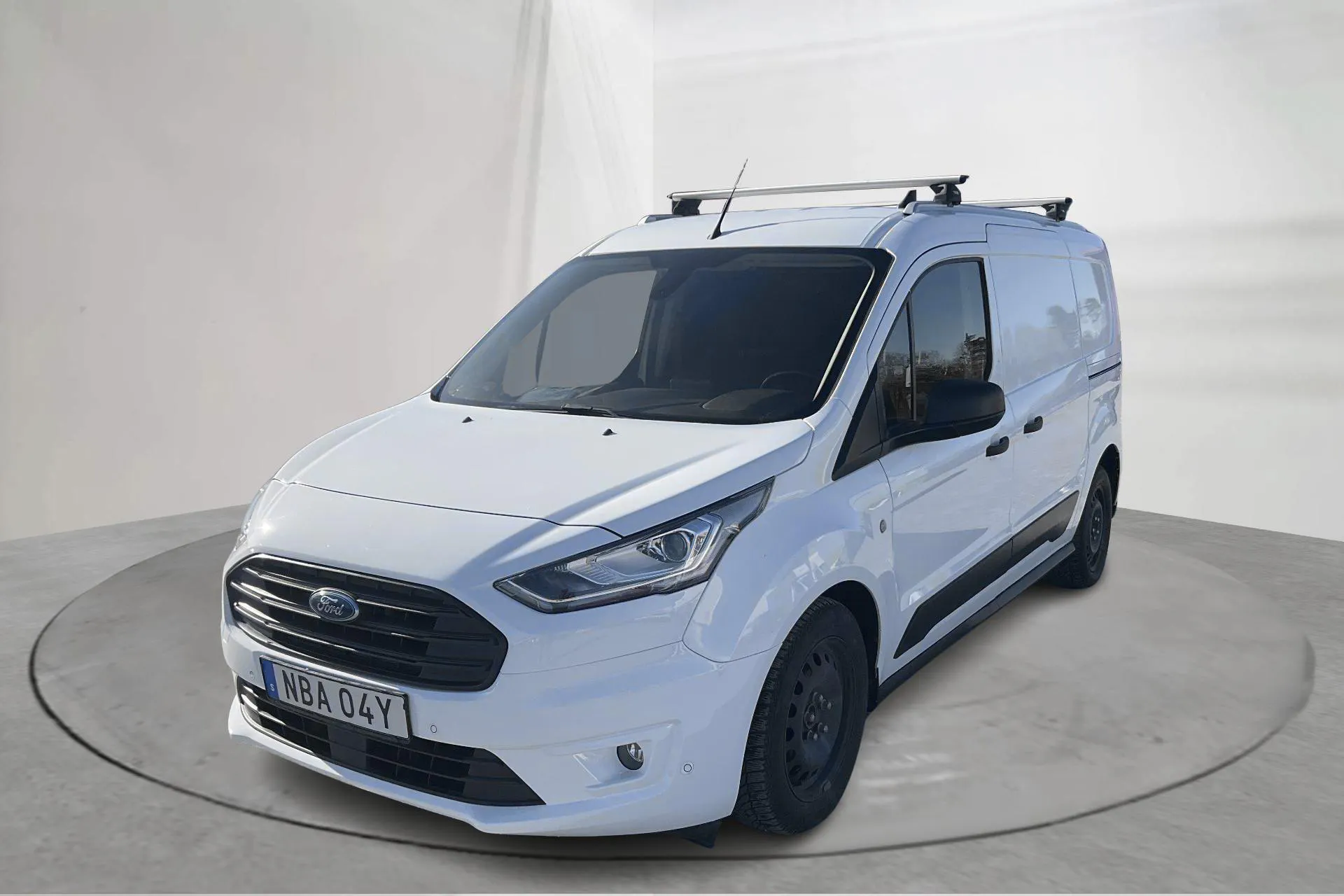 Presentationsfoto 1 av 15: Ford Transit Connect 1.5 EcoBlue (100hk) - 4 874 mil - Automat - vit - 2021