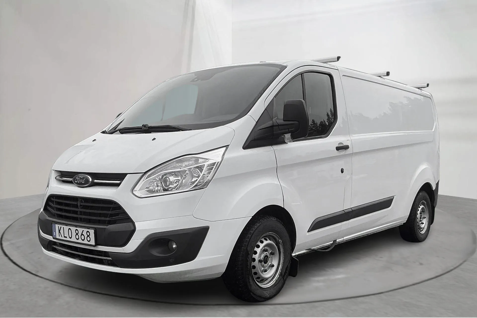 Presentationsfoto 1 av 16: Ford Transit Custom 290 (130hk) - 3 710 mil - Manuell - vit - 2016