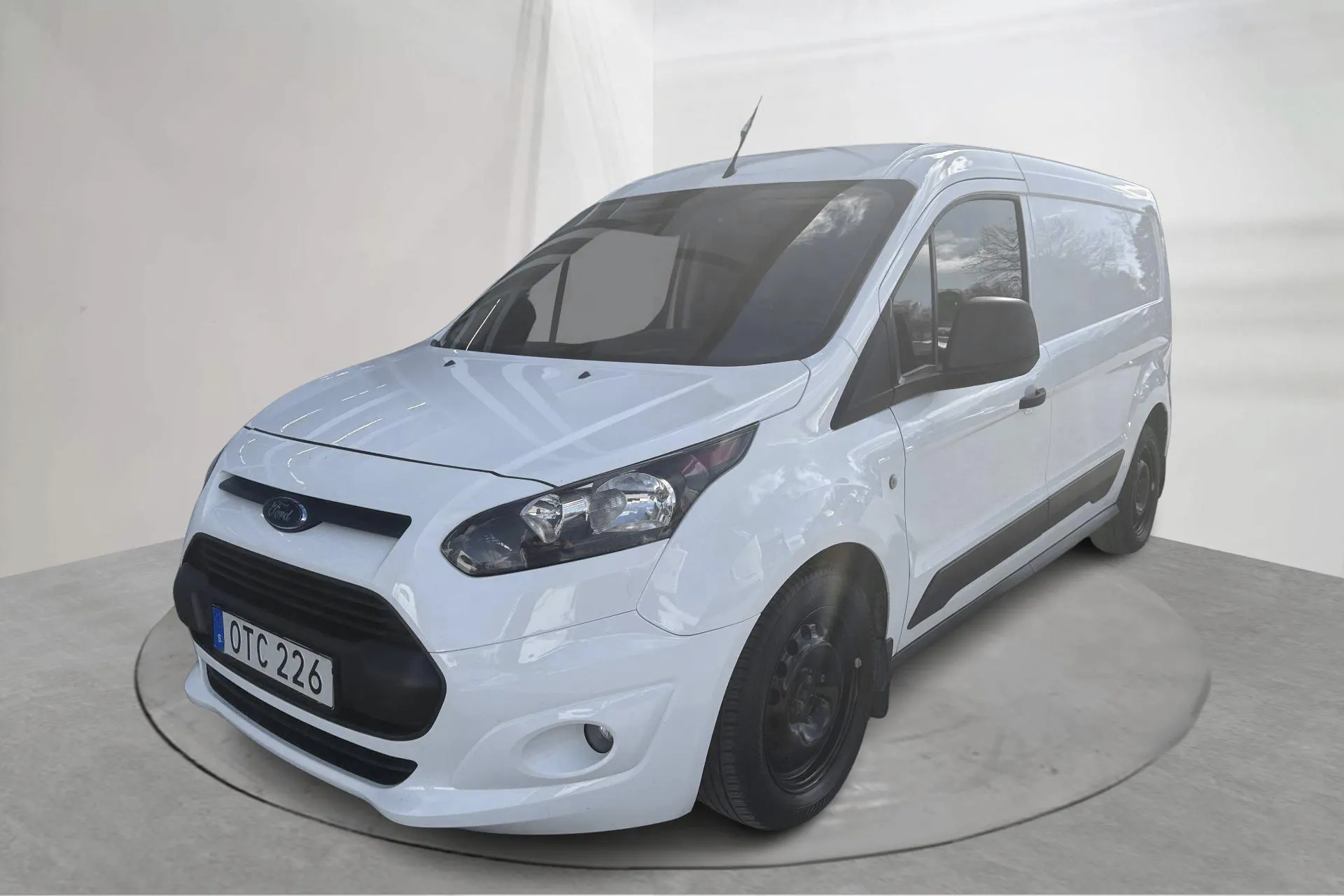 Presentation photo 1 of 18: Ford Transit Connect 1.5 TDCi (120hk) - 148 260 km - Automatic - white - 2018