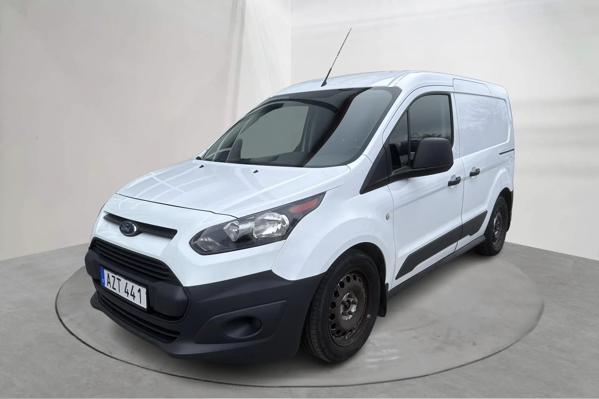 Presentation photo 1 of 15: Ford Transit Connect 1.5 TDCi (75hk) - 188 000 km - Manual - white - 2018