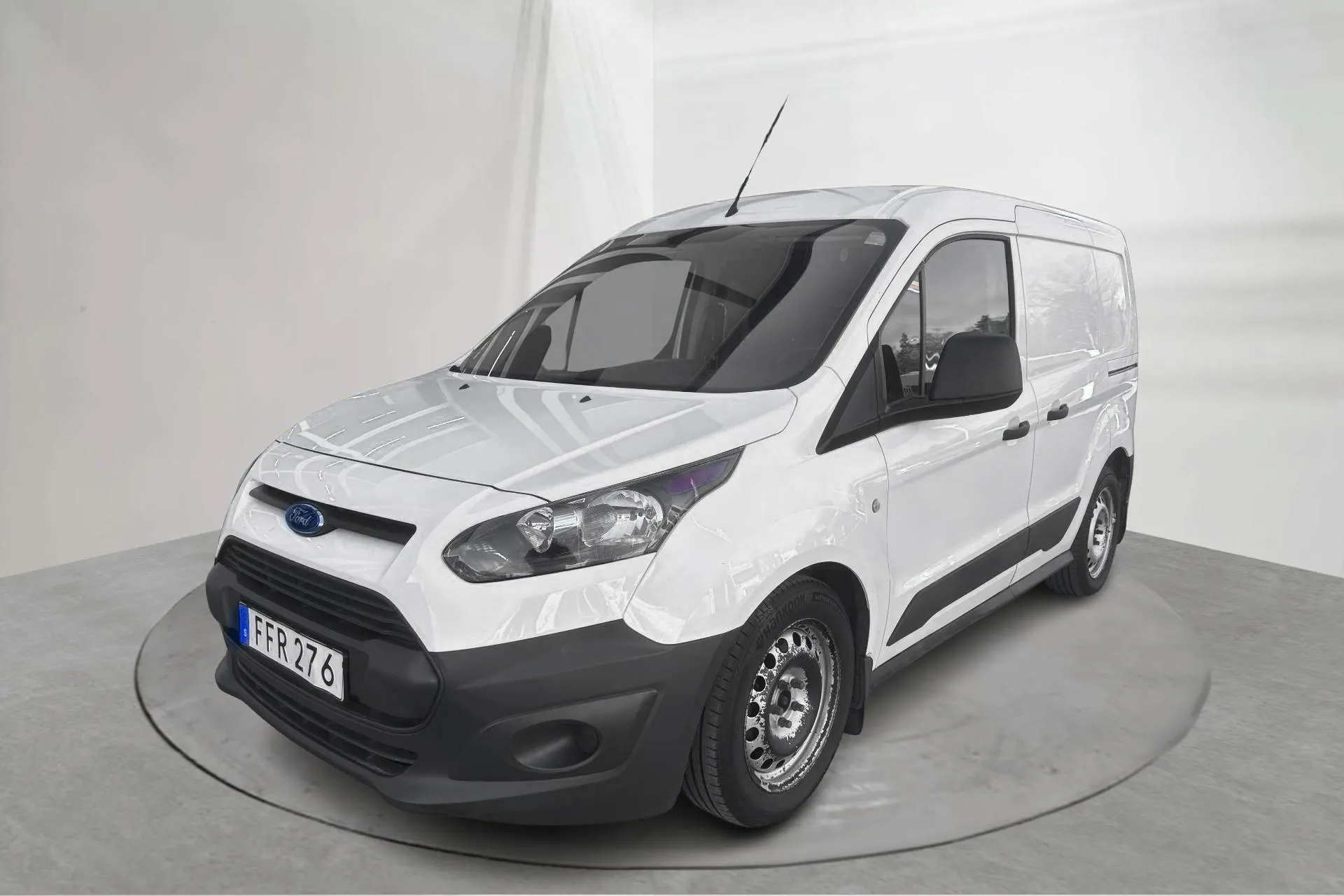 Presentation photo 1 of 15: Ford Transit Connect 1.5 TDCi (75hk) - 202 270 km - Manual - white - 2018