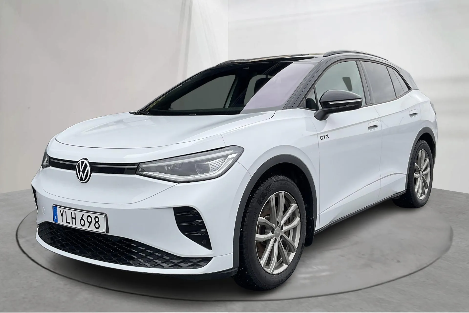 Presentation photo 1 of 19: VW ID.4 GTX 77kWh AWD (299hk) - 43 210 km - Automatic - white - 2023