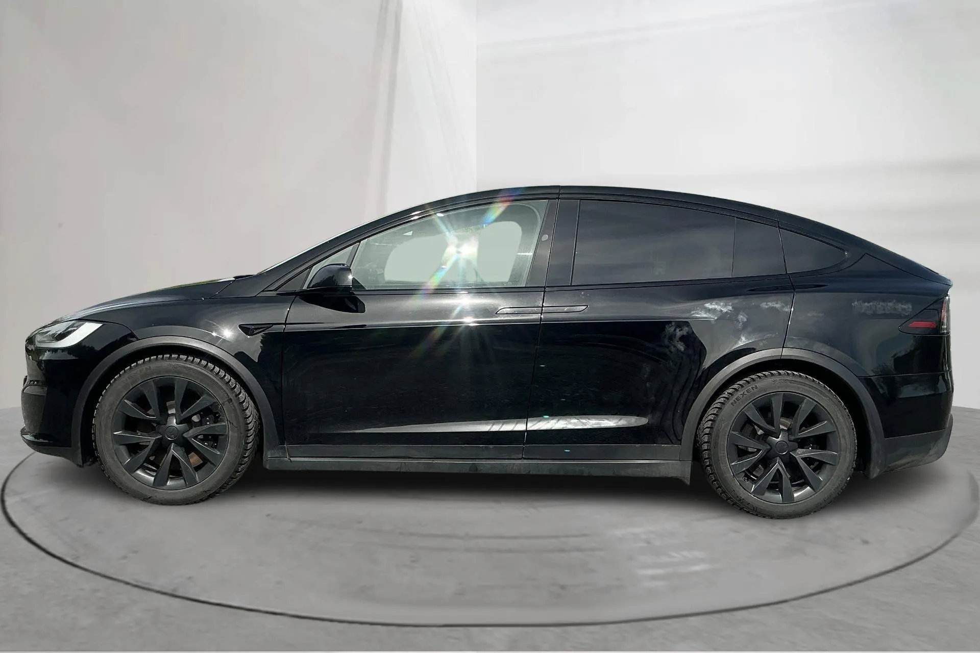 Presentationsfoto 2 av 20: Tesla Model X LR AWD (669hk) - 4 647 mil - Automat - svart - 2023