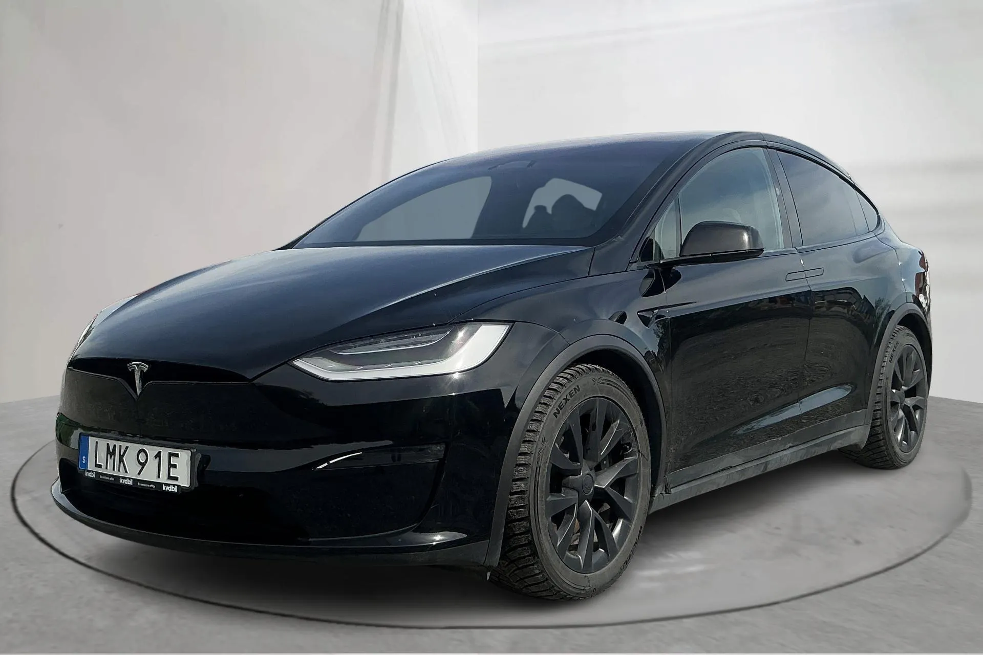 Presentationsfoto 1 av 20: Tesla Model X LR AWD (669hk) - 4 647 mil - Automat - svart - 2023