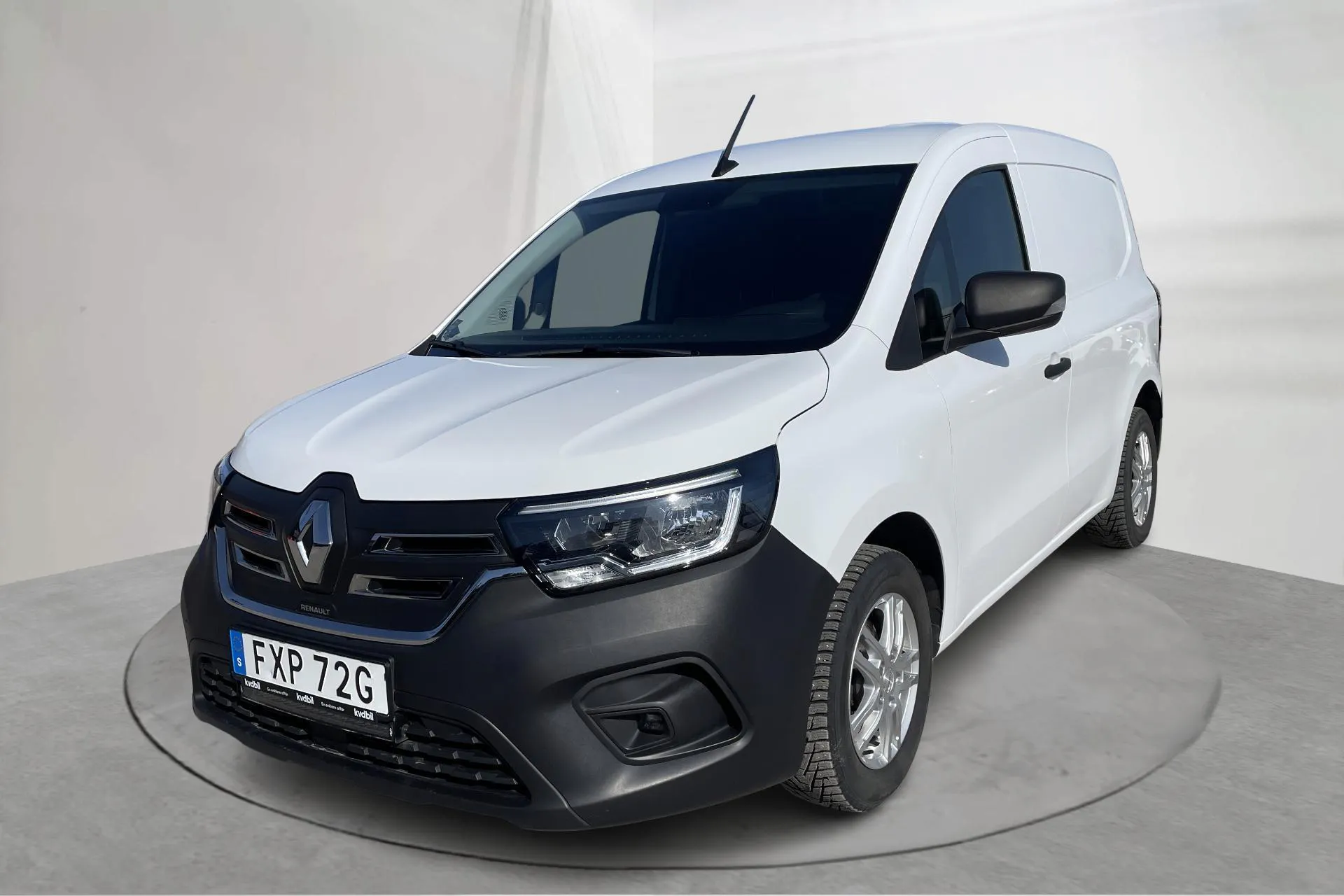 Presentation photo 1 of 15: Renault Kangoo E-Tech 45kWh Skåp (120hk) - 35 510 km - Automatic - white - 2023