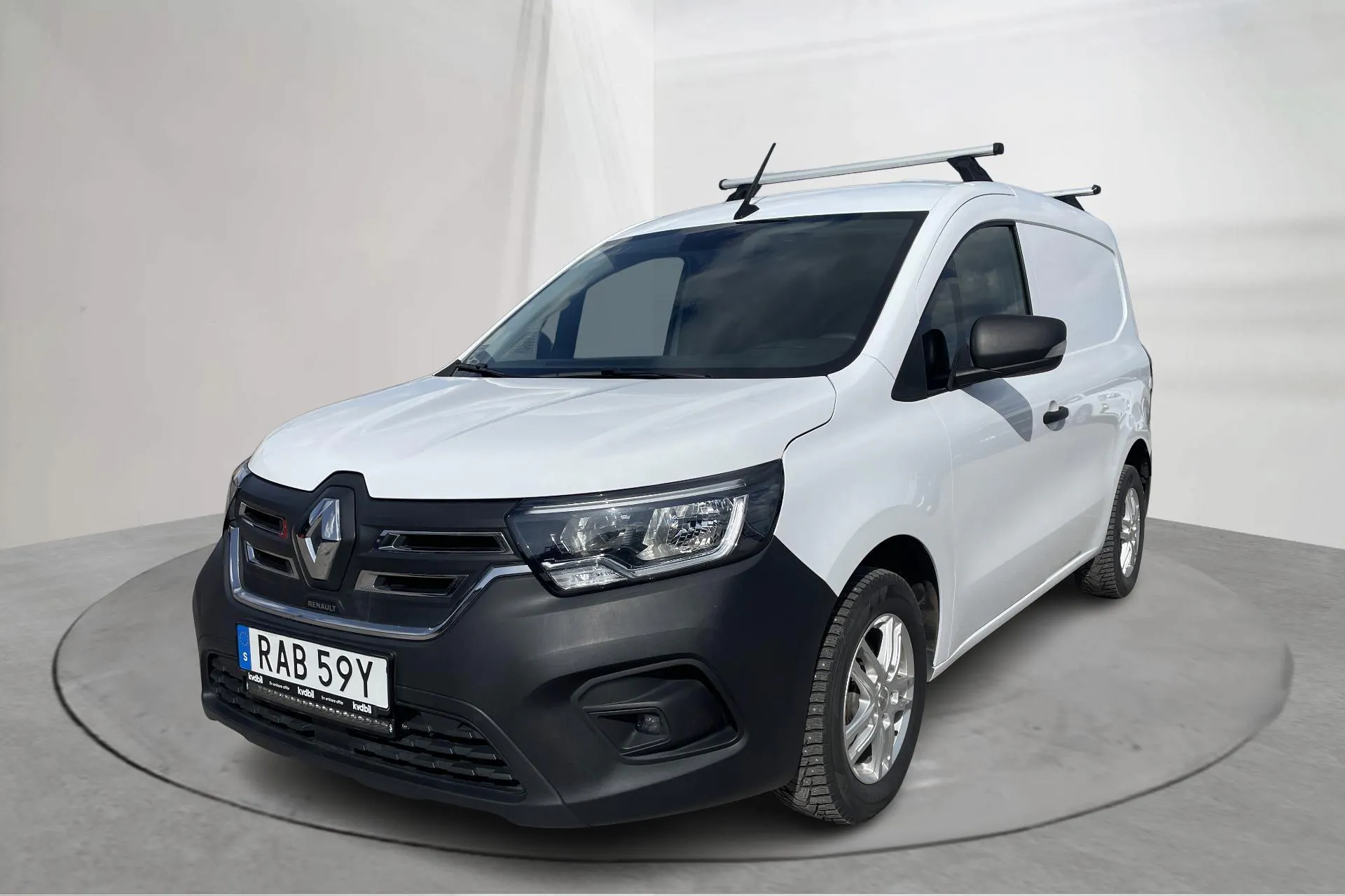 Presentation photo 1 of 16: Renault Kangoo E-Tech 45kWh Skåp (120hk) - 45 470 km - Automatic - white - 2023