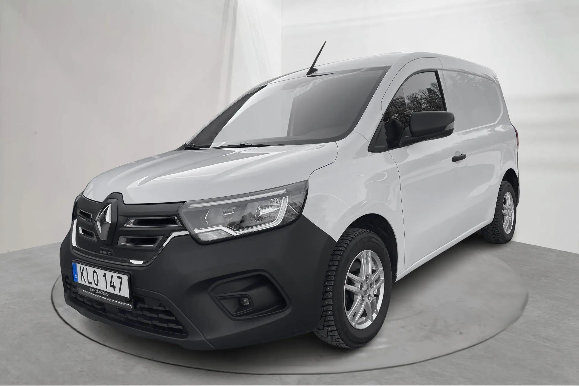 Presentation photo 1 of 15: Renault Kangoo E-Tech 45kWh Skåp (120hk) - 47 220 km - Automatic - white - 2023