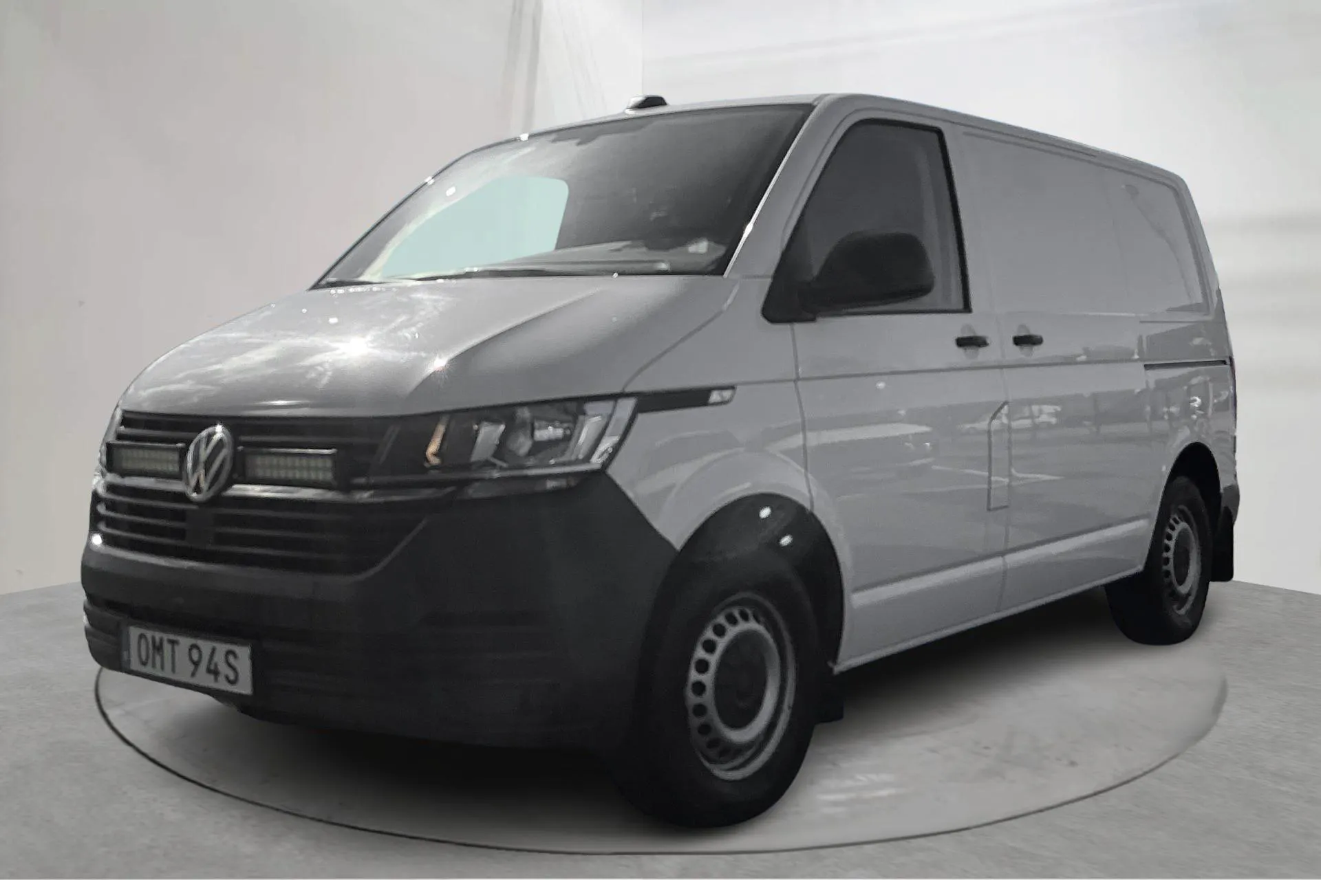 Presentation photo 1 of 12: VW Transporter T6 2.0 TDI BMT Skåp (150hk) - 158 910 km - Automatic - white - 2020