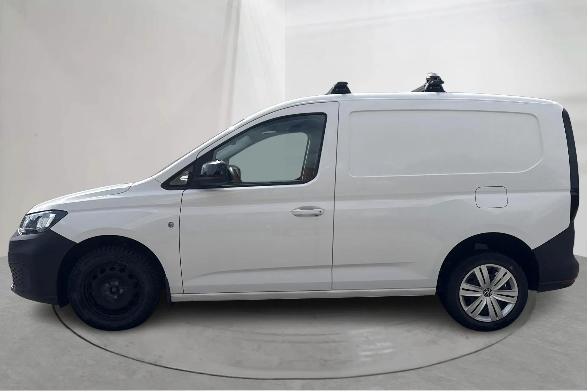 Presentation photo 2 of 13: VW Caddy Cargo 2.0 TDI Skåp (75hk) - 56 790 km - Manual - white - 2021