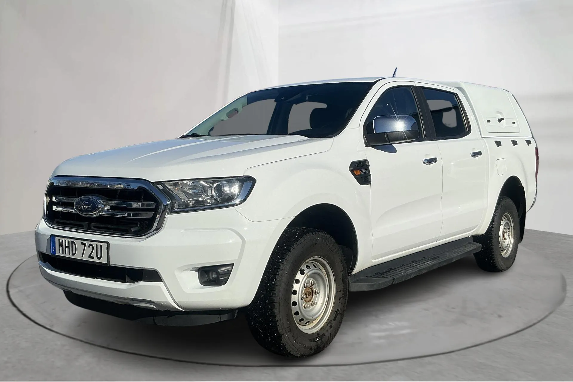 Presentation photo 1 of 15: Ford Ranger 2.0 TDCi 4WD (170hk) - 83 500 km - Automatic - white - 2022
