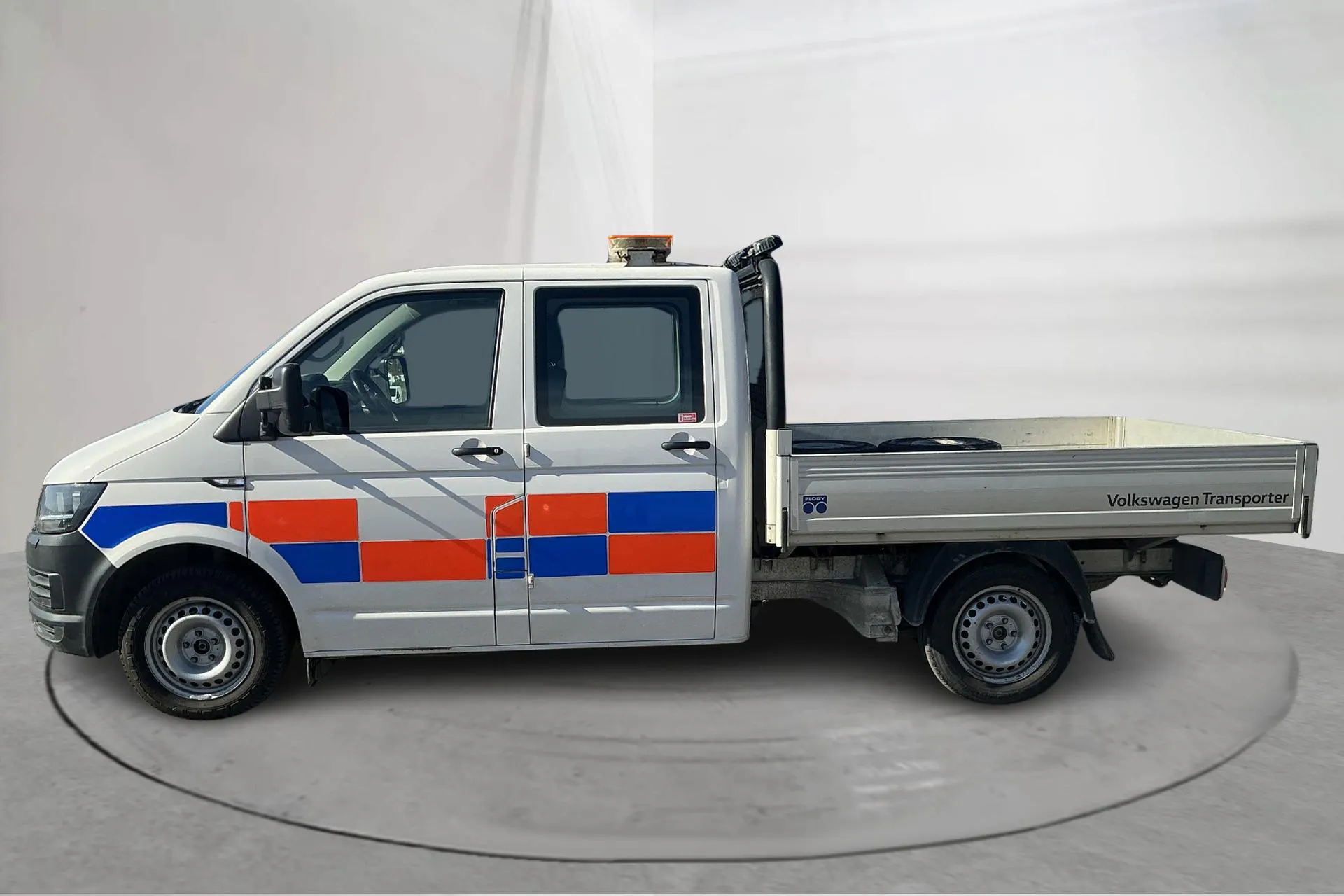 Presentationsfoto 2 av 12: VW Transporter T6 2.0 TDI BMT 4MOTION (150hk) - 6 898 mil - Automat - vit - 2019