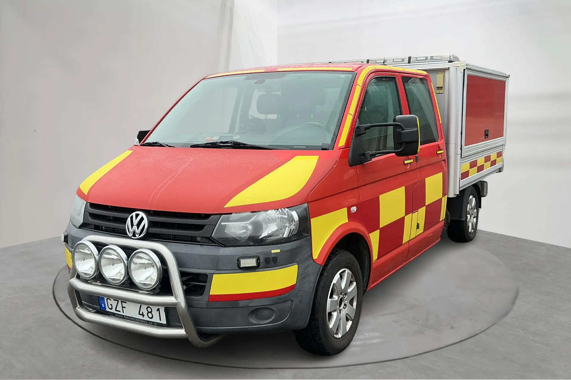 Presentation photo 1 of 12: VW Transporter T5 2.0 TDI Pickup 4MOTION (140hk) - 159 410 km - Manual - 2011