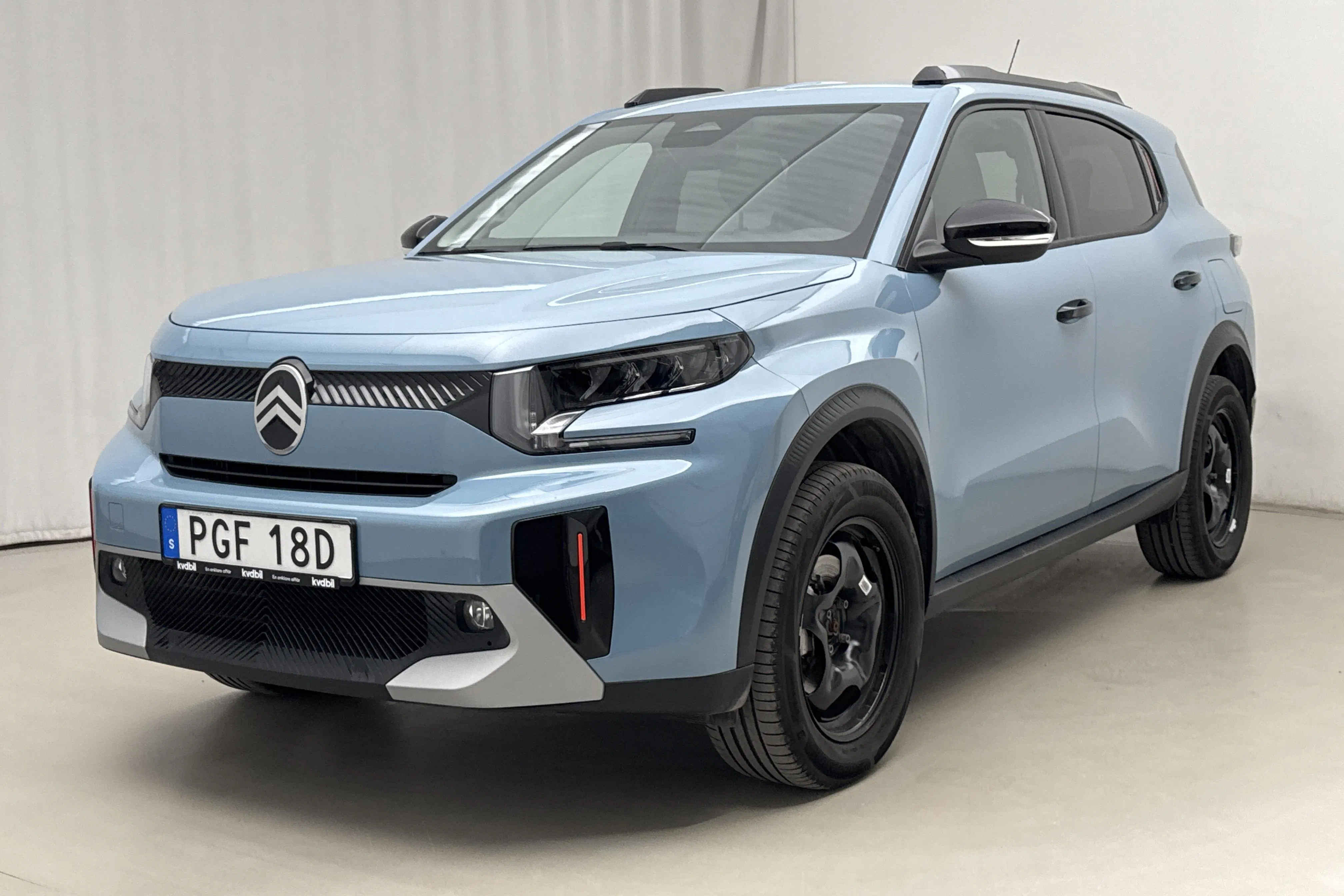Presentationsfoto 1 av 20: Citroën C3 Aircross Hybrid (145hk) - 924 mil - Automat - blå - 2025