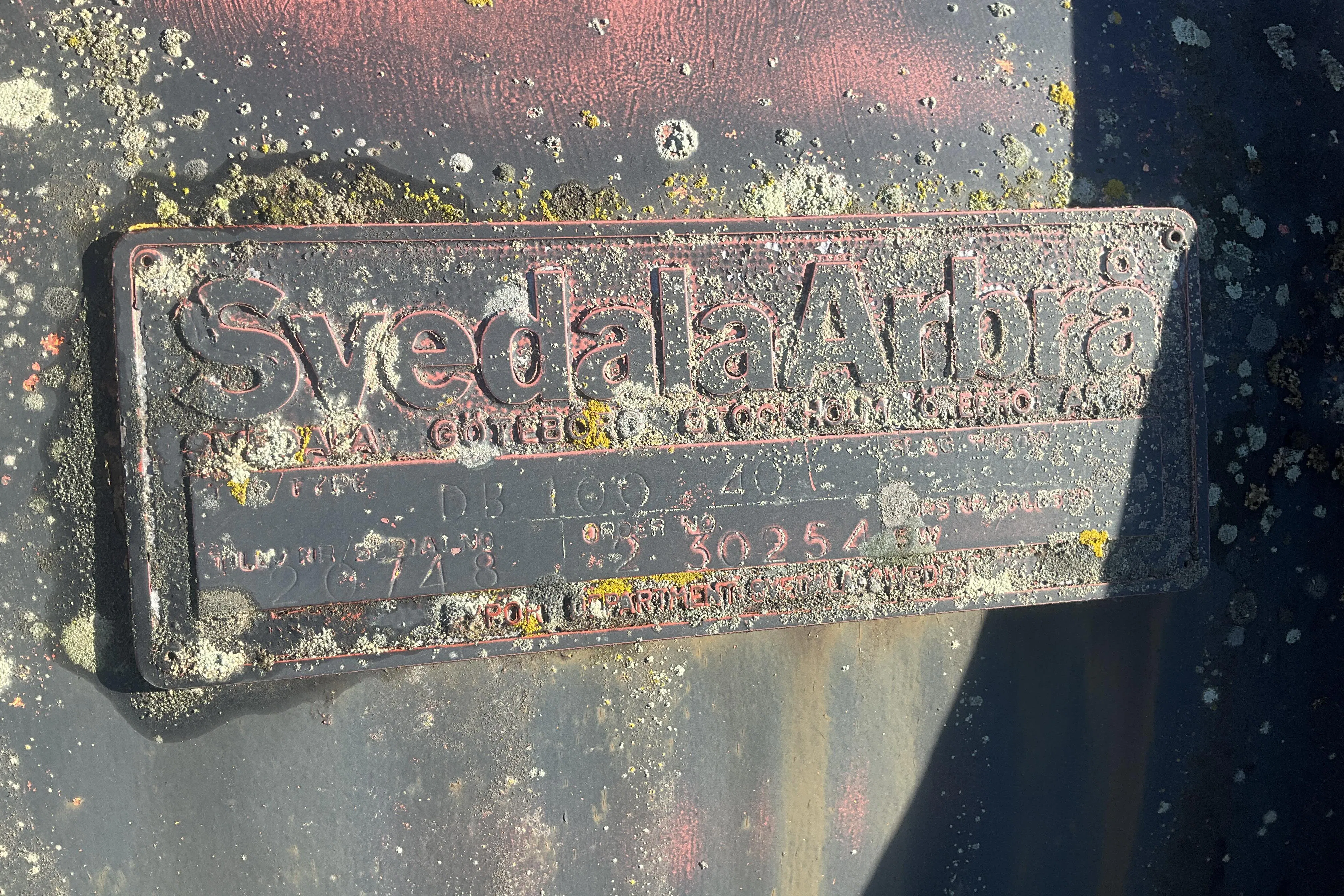 Presentation photo 11 of 11: Svedala Arbrå Diagonalblad 4 m - 0 km - 1993