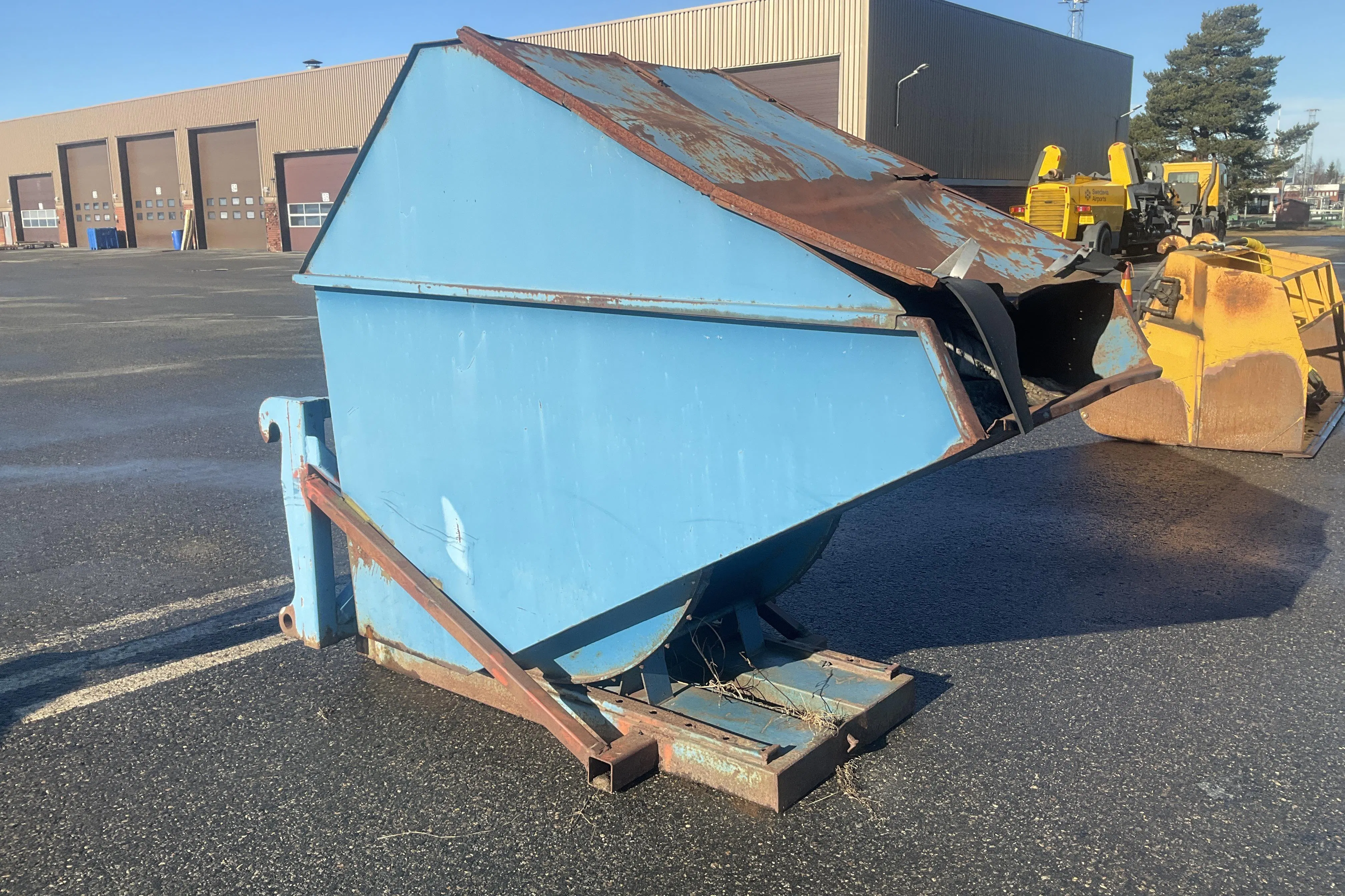 Presentation photo 2 of 9: Skrotcontainer för hjullastare - 0 km