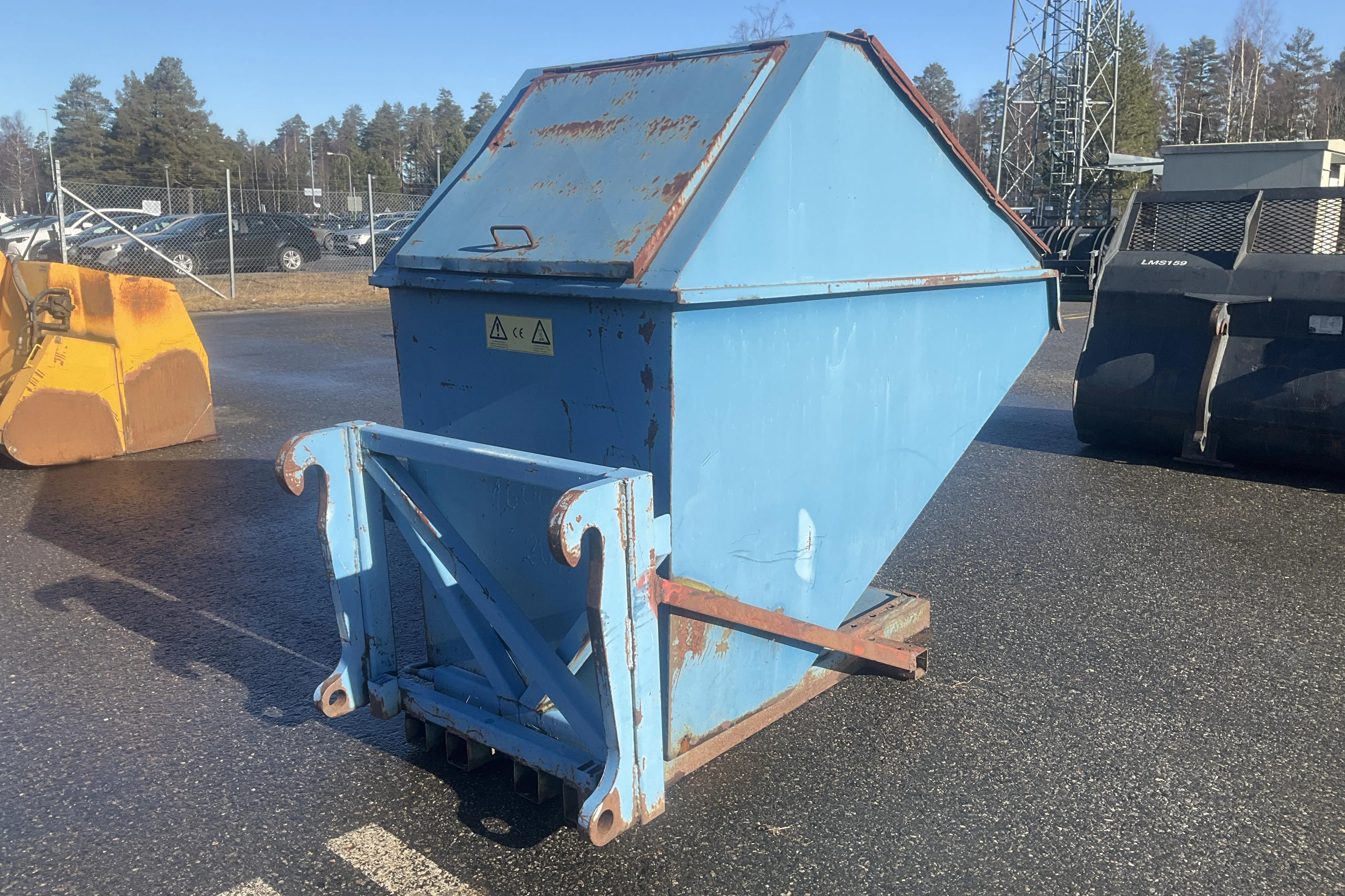 Presentation photo 1 of 9: Skrotcontainer för hjullastare - 0 km