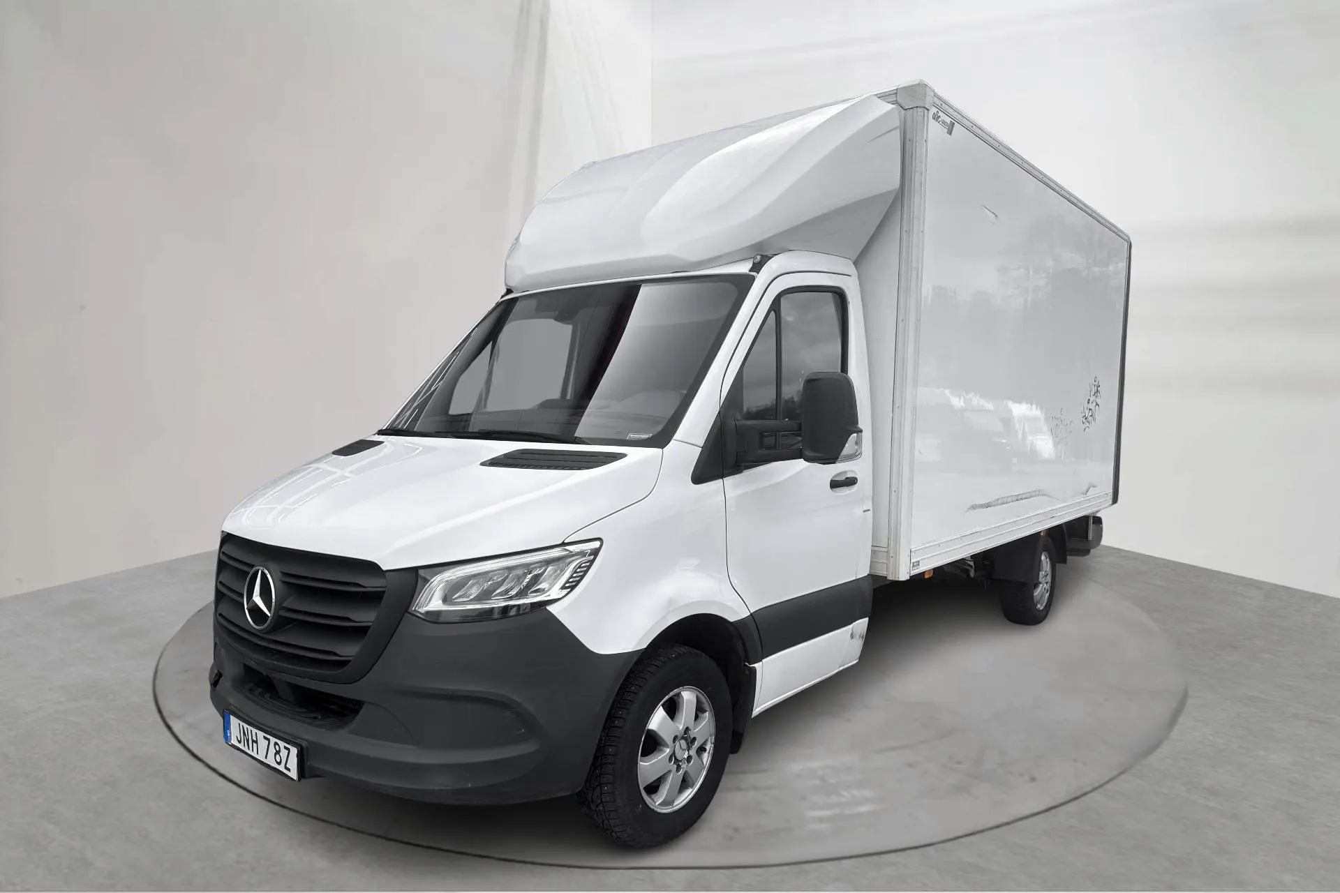 Presentation photo 1 of 15: Mercedes Sprinter 317 CDI Chassi RWD (170hk) - 281 950 km - Automatic - white - 2022