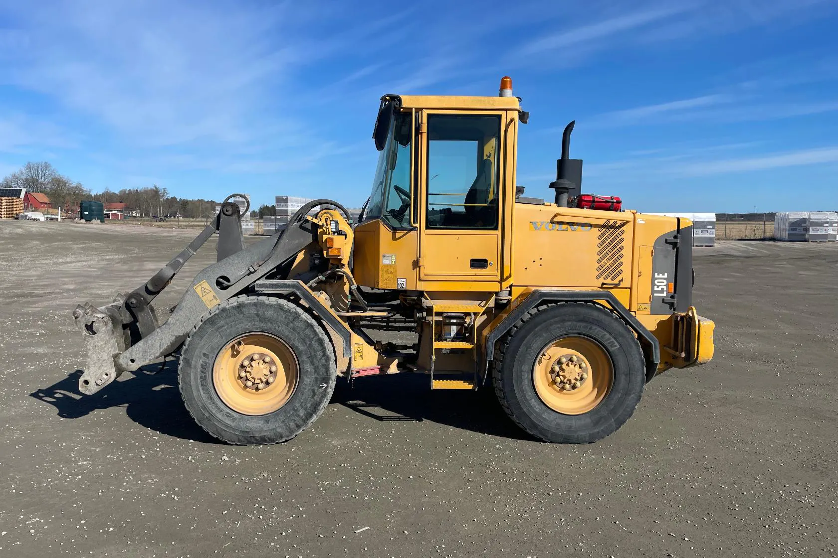 Presentationsfoto 1 av 51: Volvo L50E -  - Automat - gul - 2006