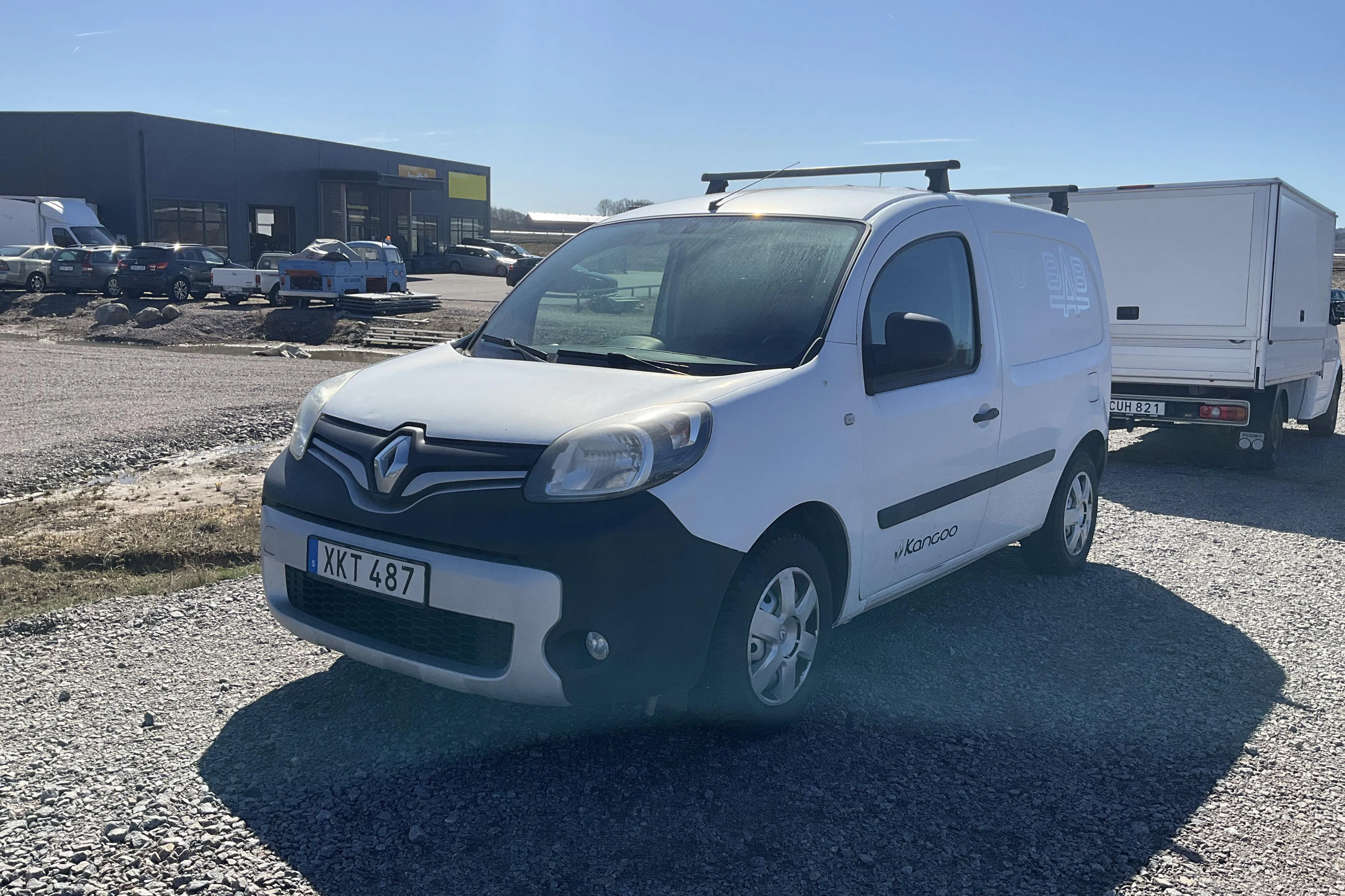 Presentation photo 1 of 15: Renault Kangoo 1.5 dCi Skåp (90hk) - 147 900 km - Manual - white - 2016