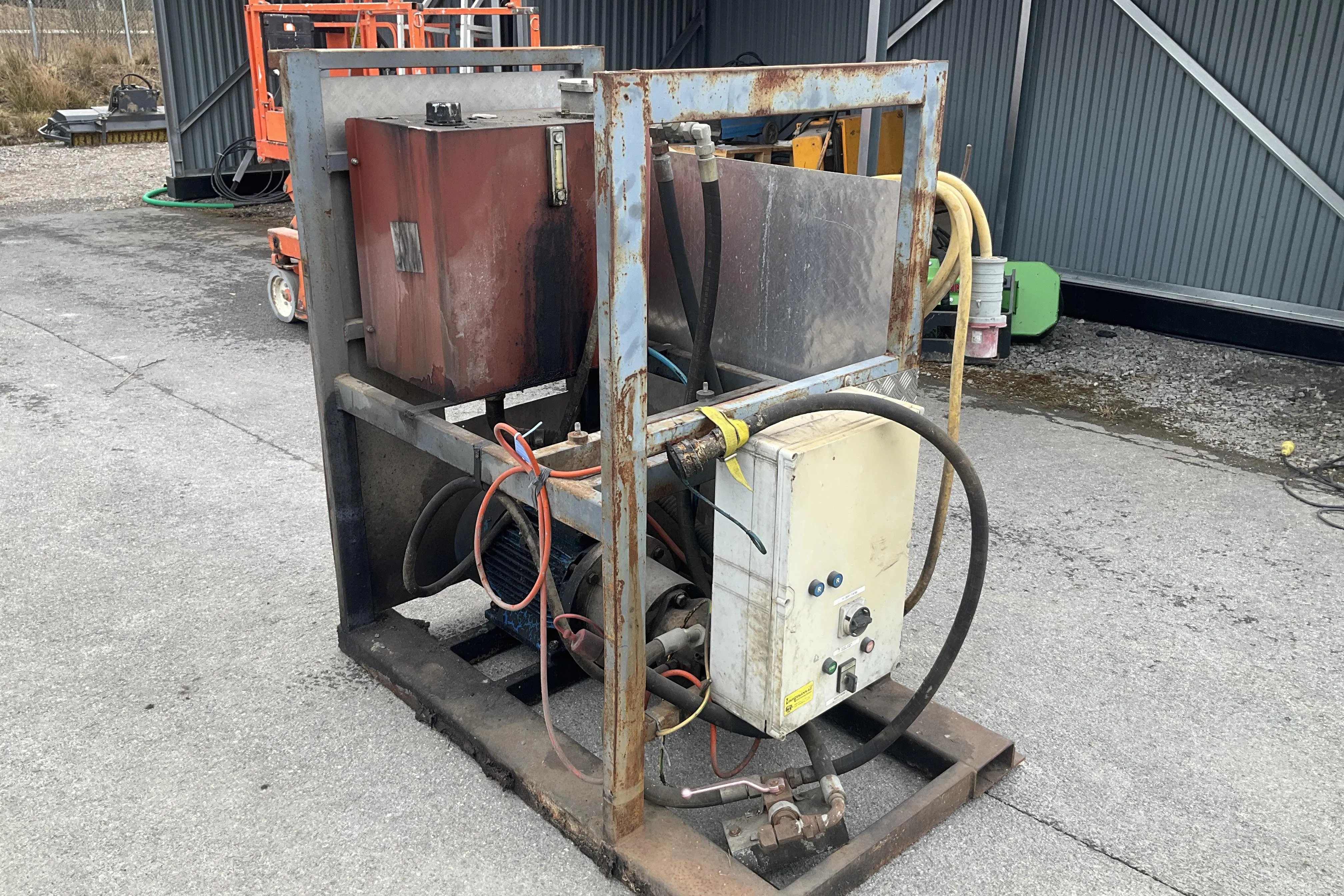 Presentation photo 2 of 11: Hydraulaggregat . - 0 km