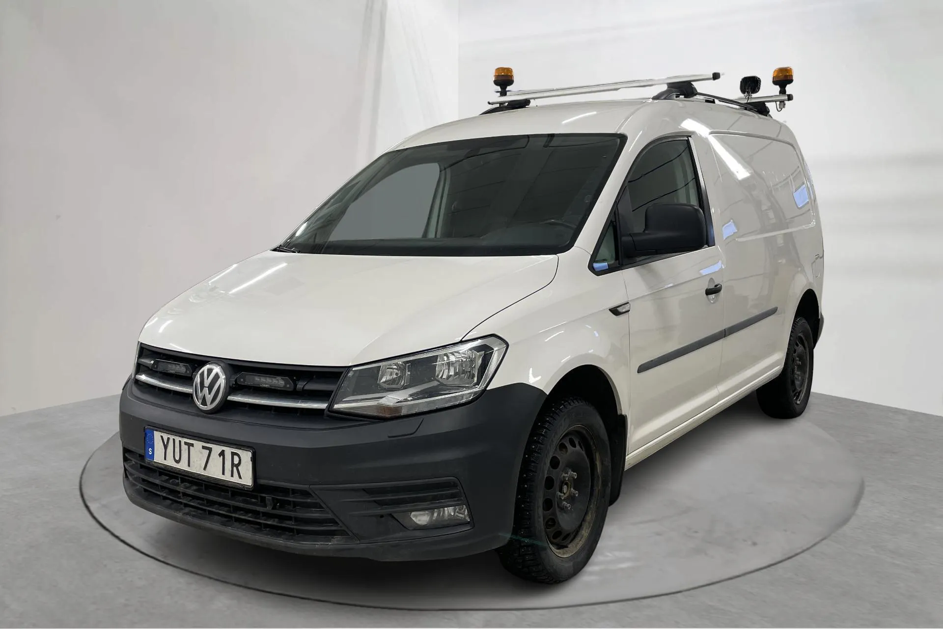 Presentation photo 1 of 17: VW Caddy 2.0 TDI Maxi Skåp 4MOTION (122hk) - 102 710 km - Manual - white - 2020