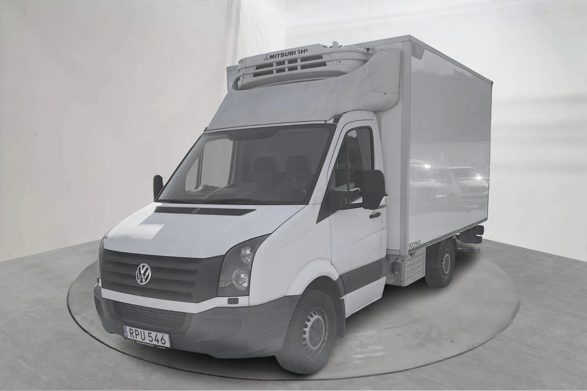 Presentationsfoto 1 av 16: VW Crafter 35 2.0 TDI Volymskåp (163hk) - 25 600 mil - Manuell - vit - 2015