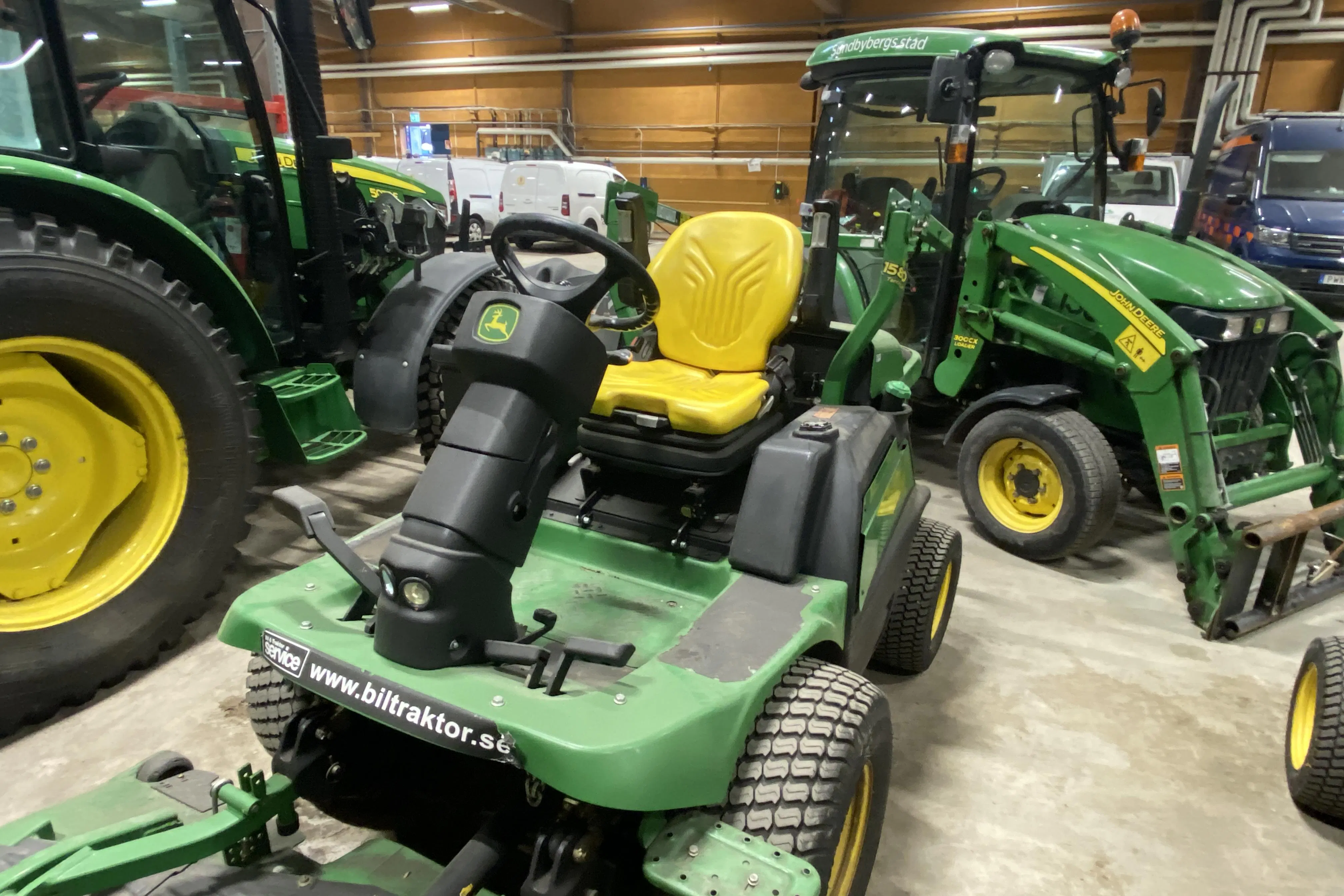 Presentationsfoto 2 av 29: John Deere 1580 TER, åkgräsklippare -  - 2017