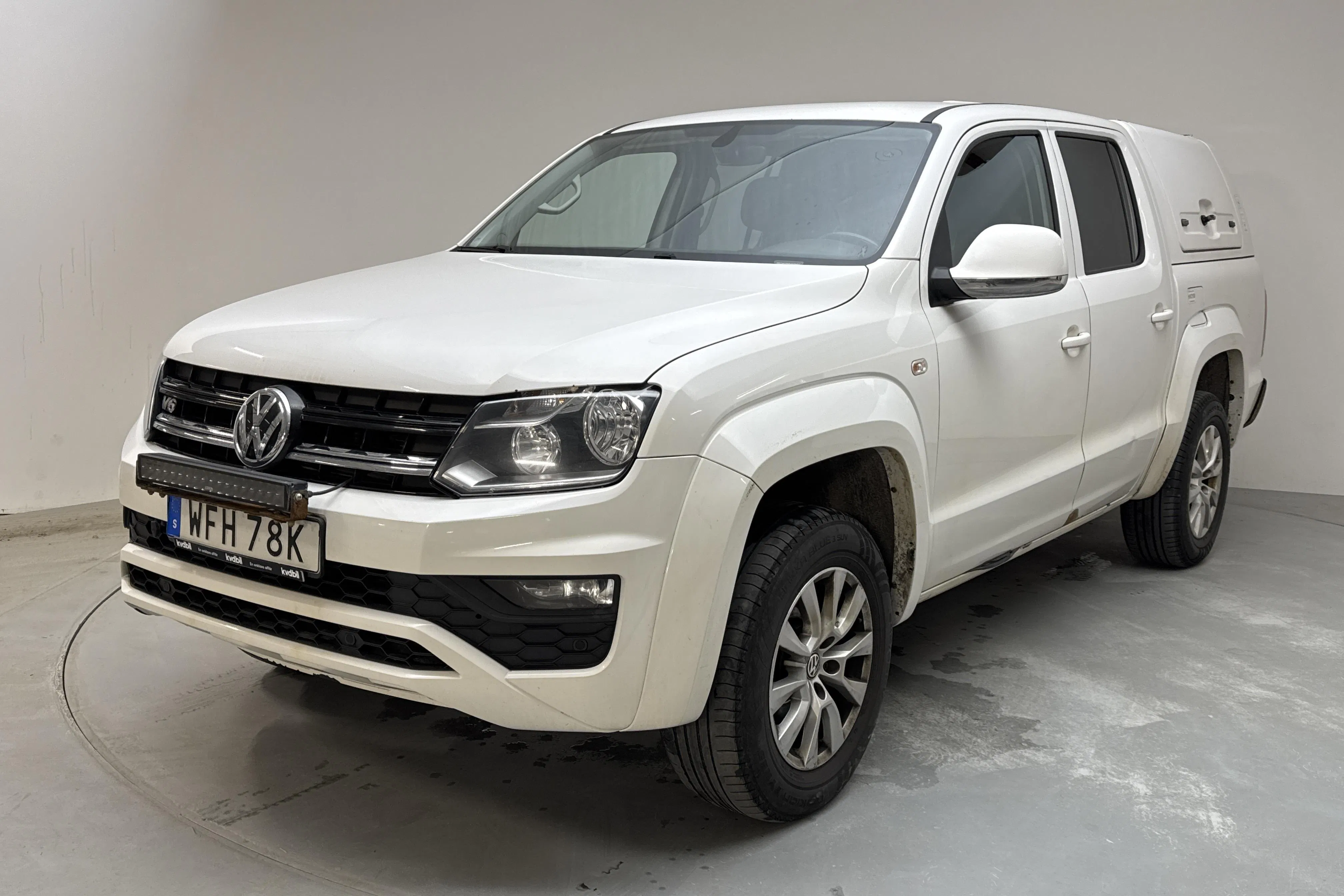 Zdjęcie prezentacyjne 1 z 13: VW Amarok 3.0 TDI 4motion (204hk) - 295 530 km - Automatyczna - biały - 2019