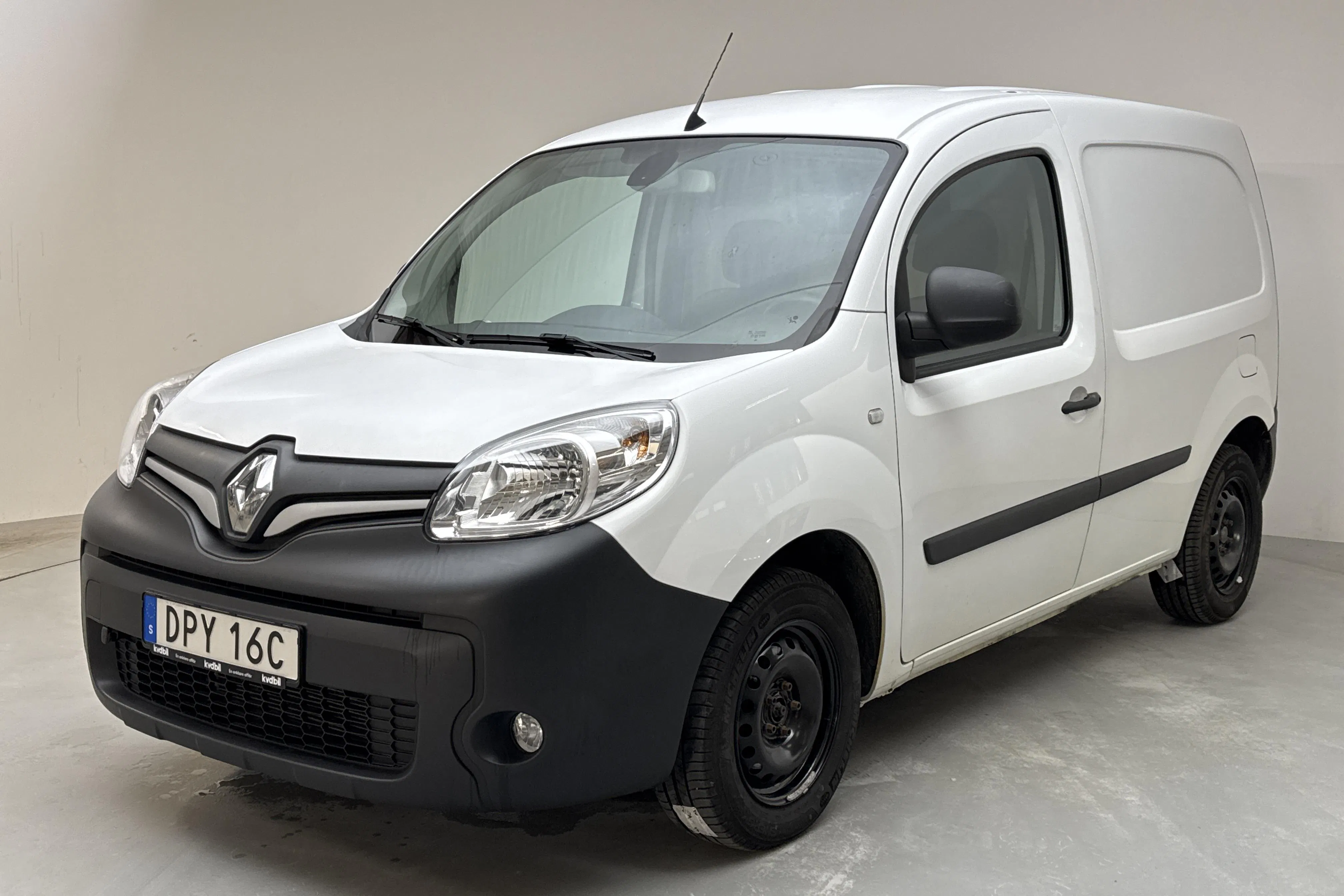 Presentation photo 1 of 13: Renault Kangoo 1.5 dCi Skåp (95hk) - 52 700 km - Manual - white - 2021