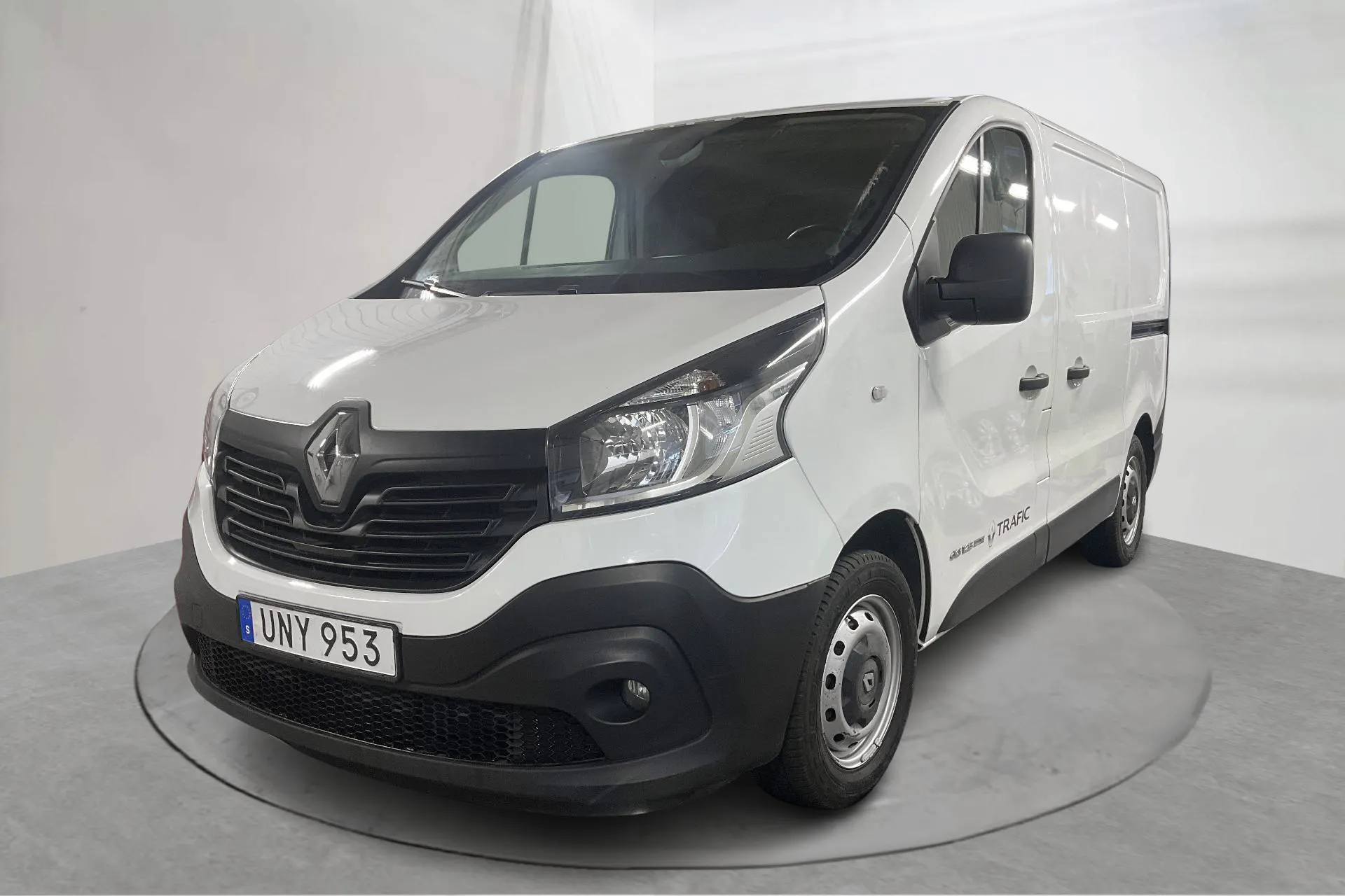 Presentation photo 1 of 15: Renault Trafic 1.6 dCi Skåp (125hk) - 170 020 km - Manual - white - 2017