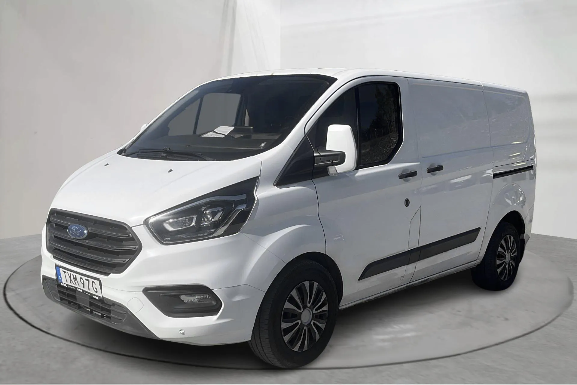 Presentation photo 1 of 14: Ford Transit Custom 290 (130hk) - 207 920 km - Automatic - white - 2020