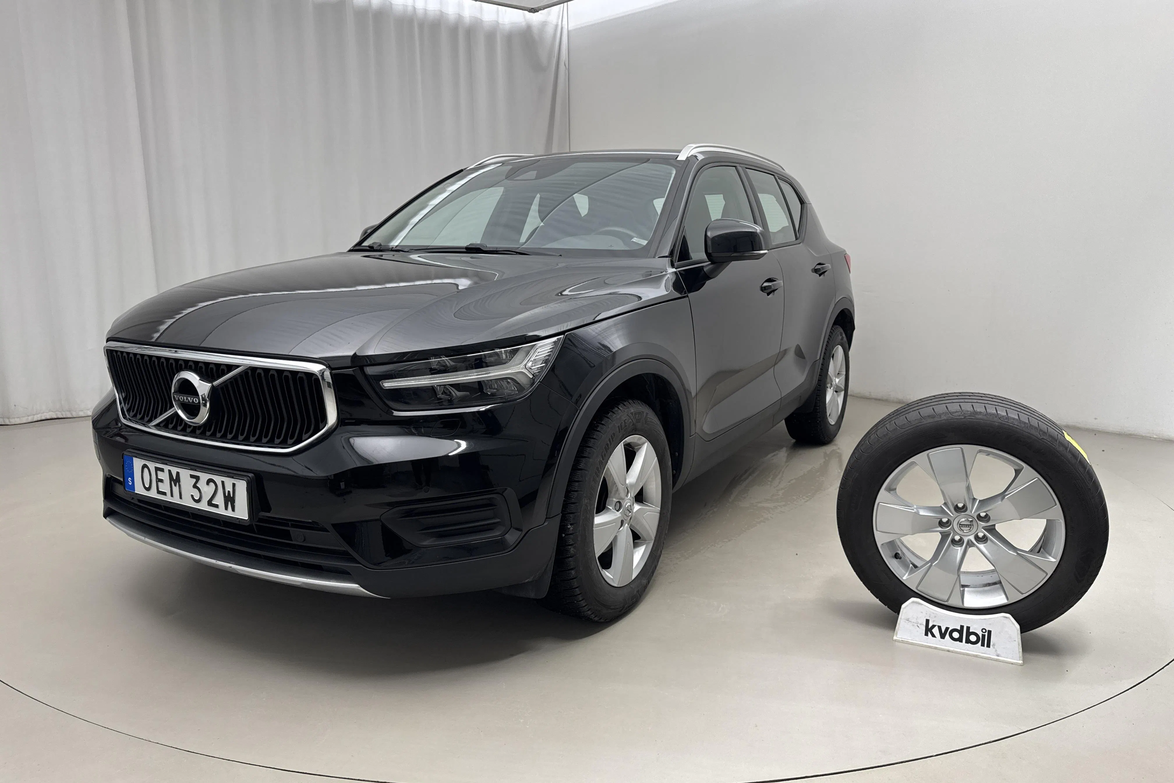 Presentation photo 1 of 16: Volvo XC40 D3 2WD (150hk) - 101 290 km - Automatic - black - 2020