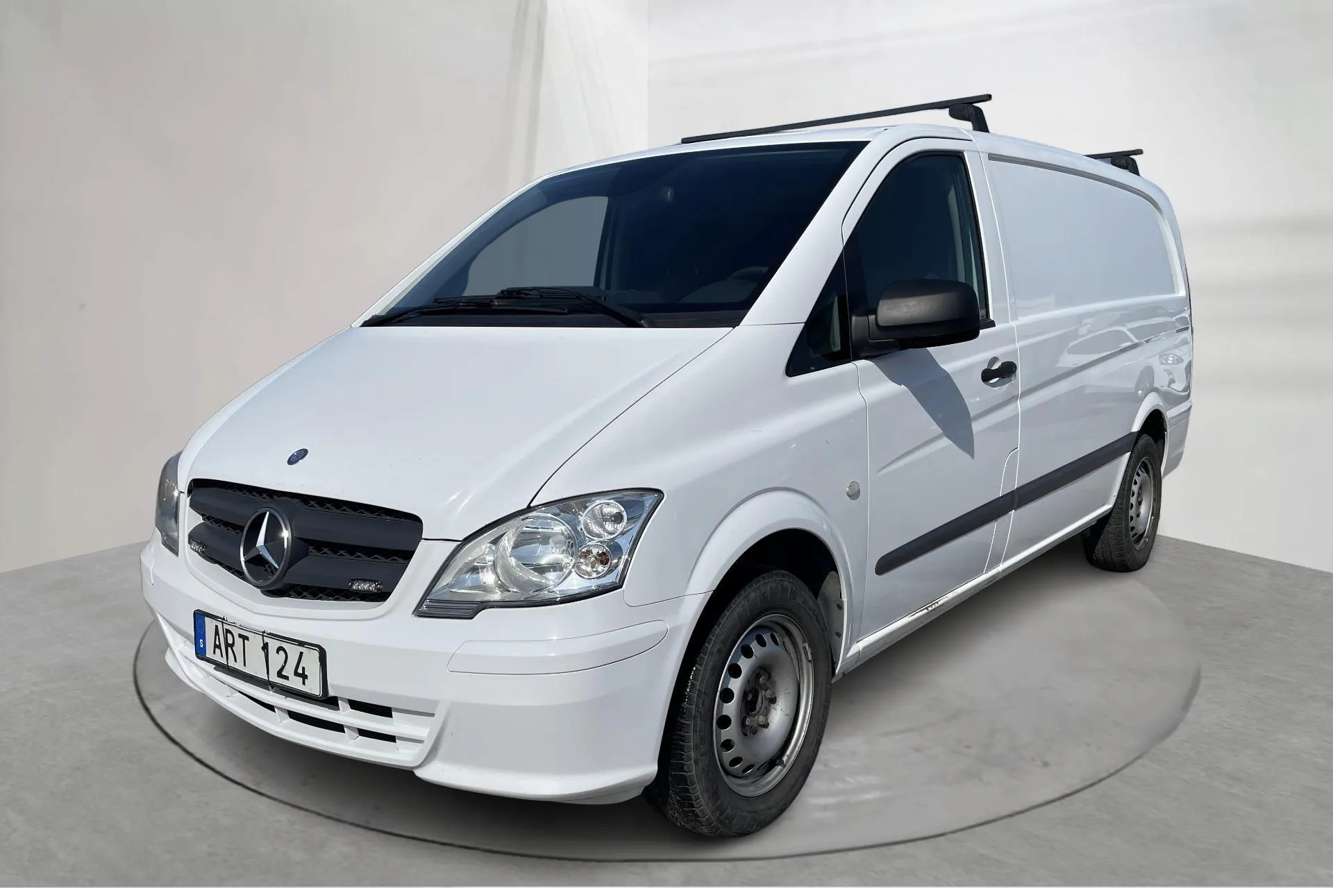 Presentation photo 1 of 14: Mercedes Vito 110 CDI W639 (95hk) - 144 180 km - Manual - white - 2014