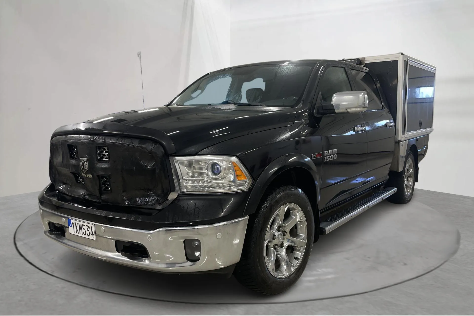 Presentation photo 1 of 17: Dodge RAM 1500 3.0 4WD (243hk) - 413 150 km - Automatic - black - 2017