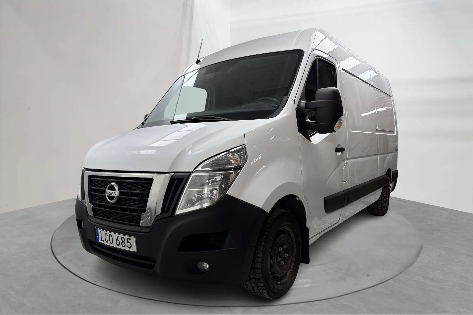 Presentationsfoto 1 av 19: Nissan NV400 2.3 dCi 2WD (150hk) - 18 300 mil - Manuell - vit - 2021