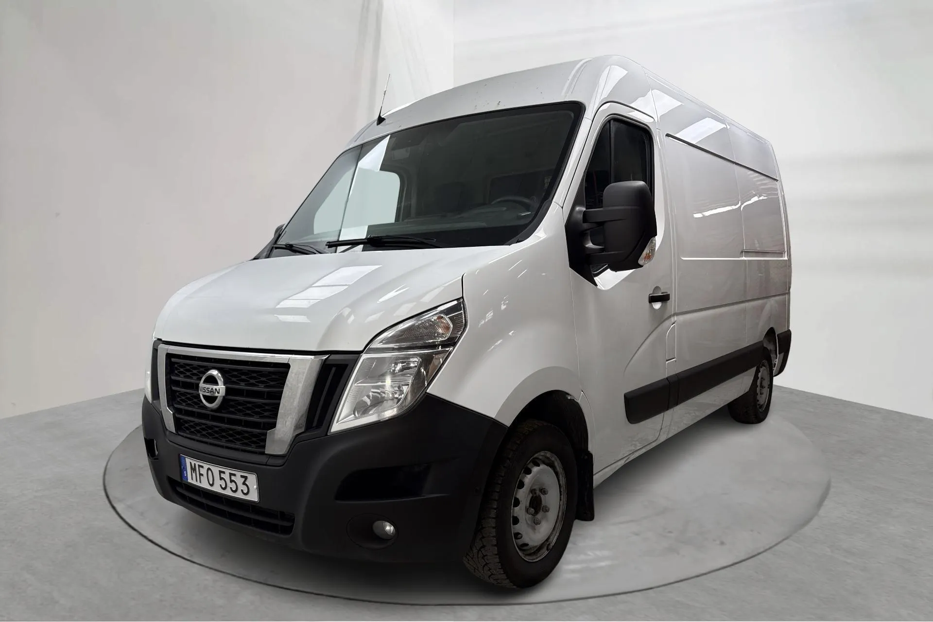 Presentationsfoto 1 av 18: Nissan NV400 2.3 dCi 2WD (150hk) - 20 743 mil - Manuell - vit - 2021