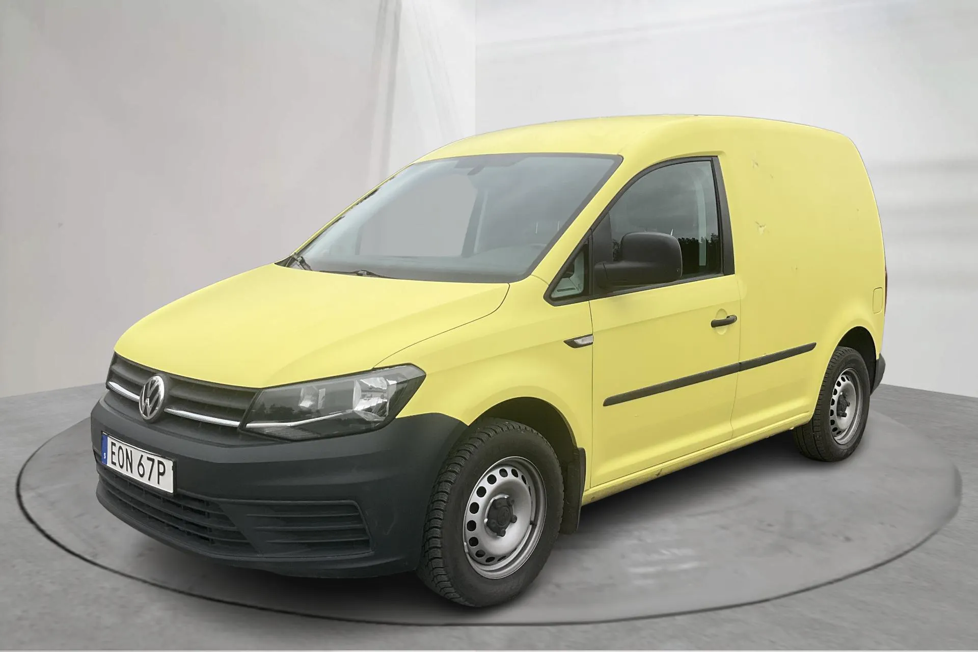 Presentation photo 1 of 12: VW Caddy 2.0 TDI Skåp (75hk) - 83 400 km - Manual - black - 2019