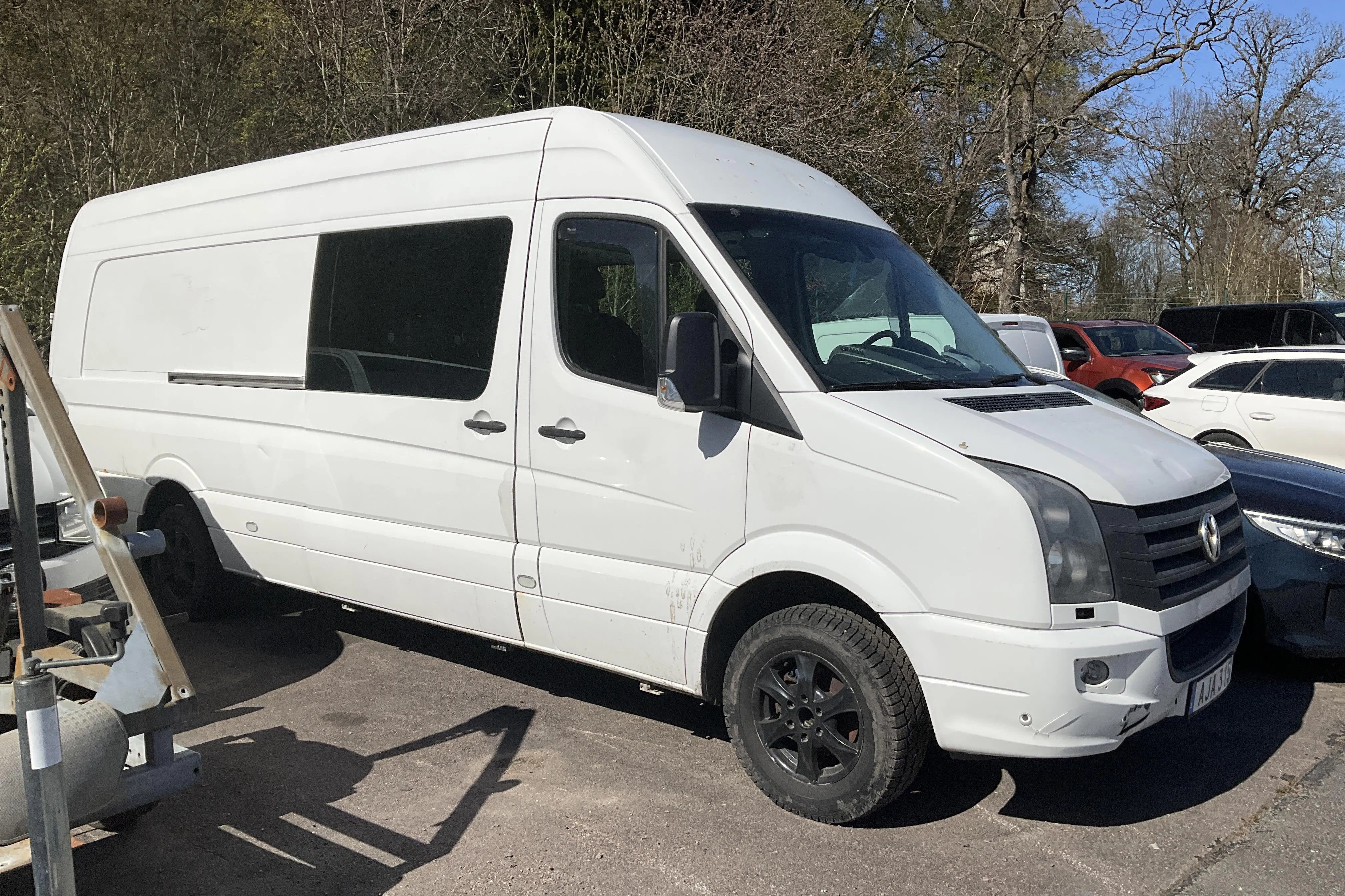 Presentation photo 2 of 11: VW Crafter 35 2.0 TDI Skåp (163hk) - 305 270 km - Manual - white - 2014